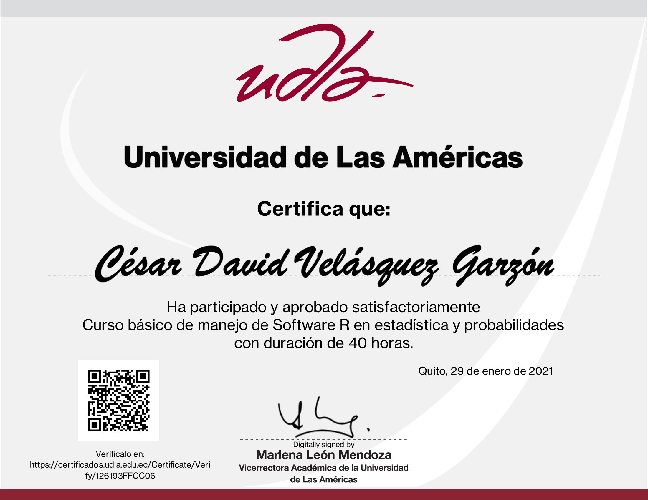 Certificado