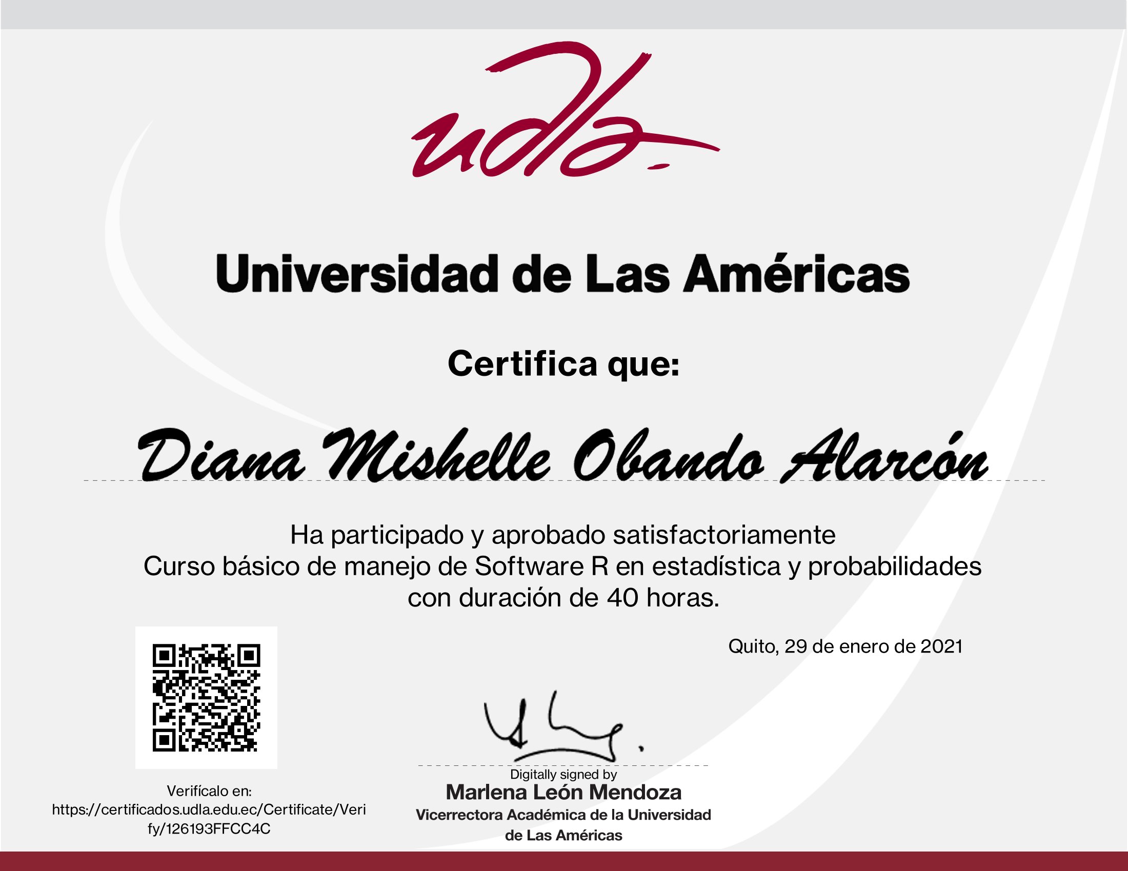 Certificado