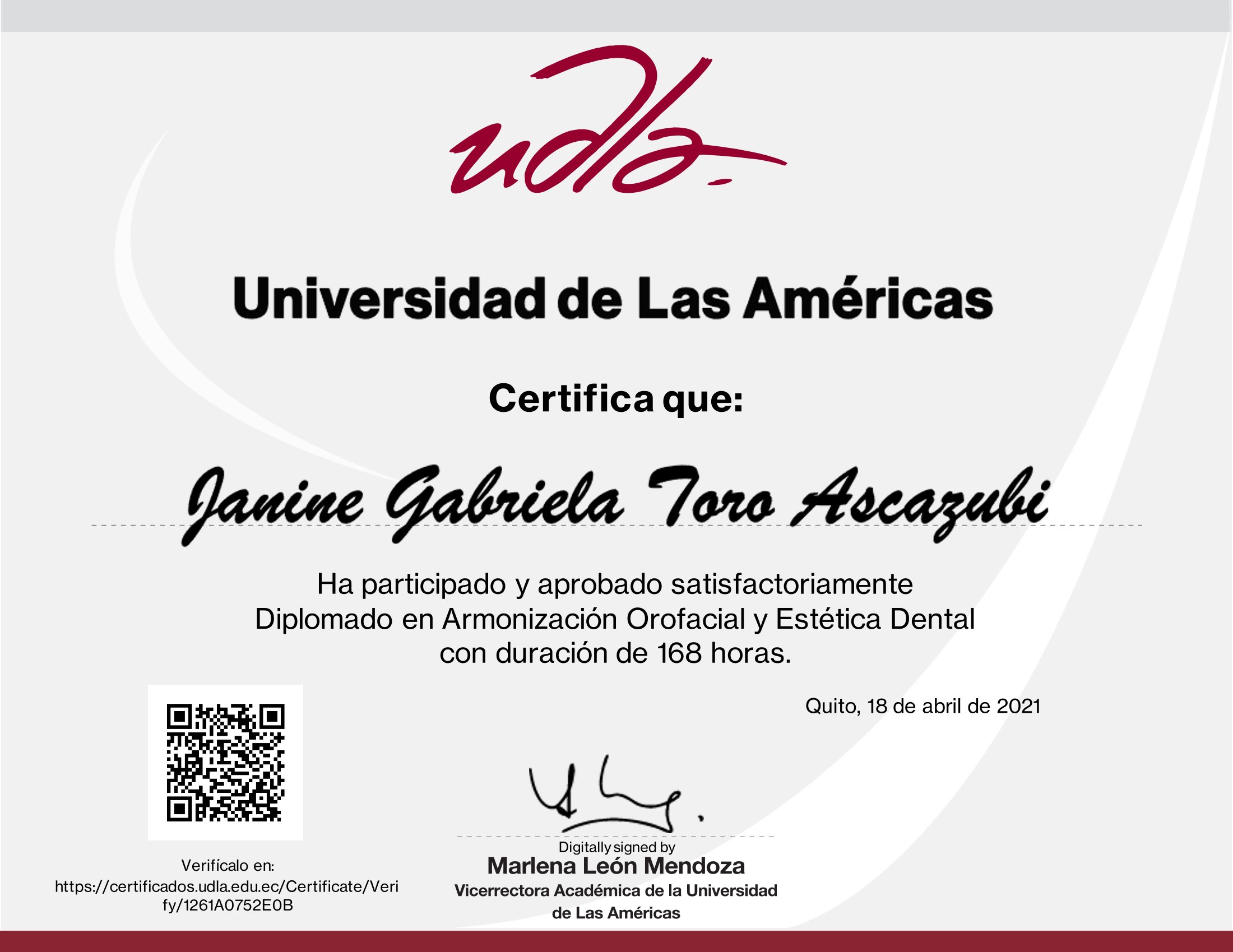 Certificado