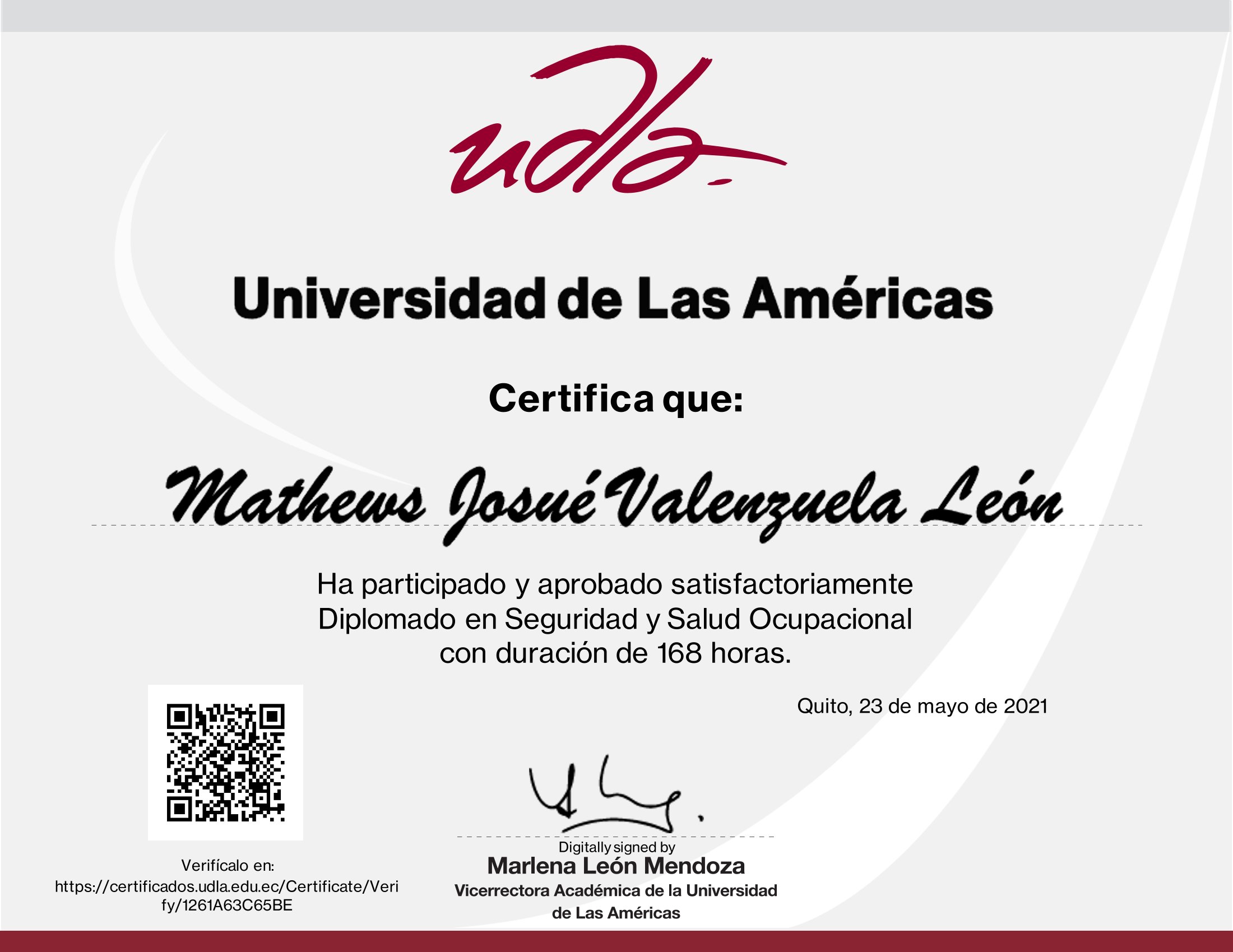 Certificado