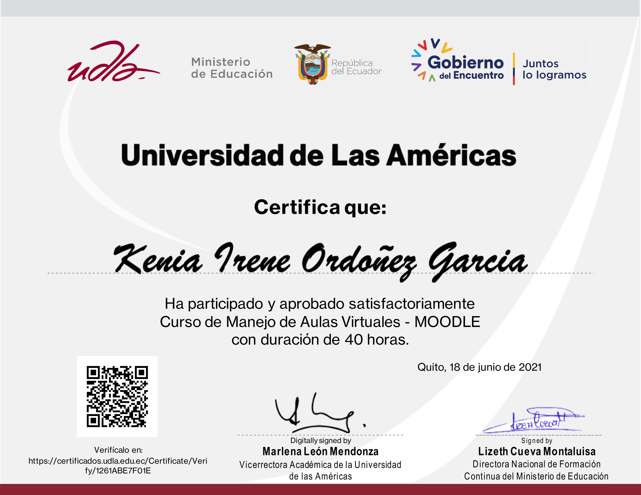 Certificado