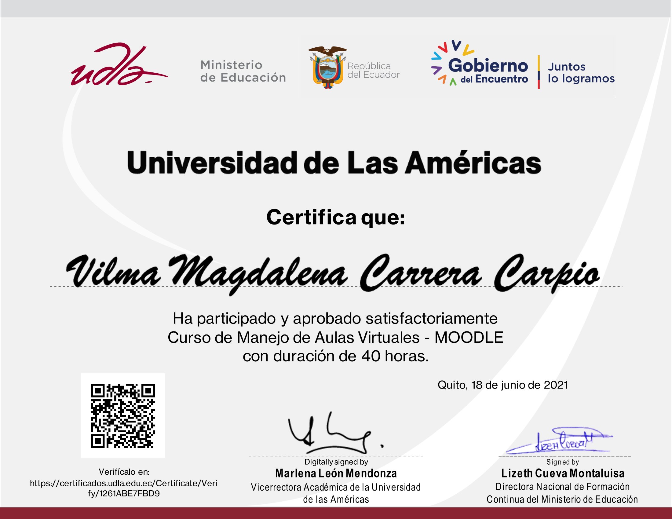 Certificado