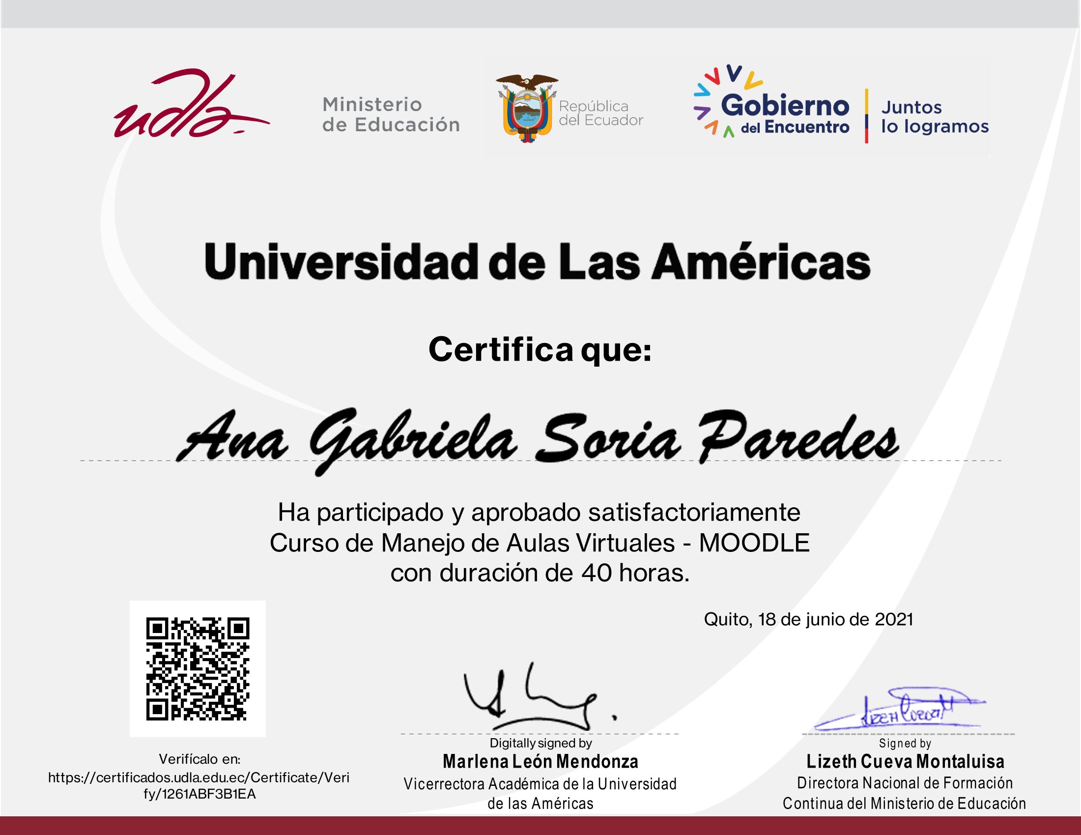 Certificado