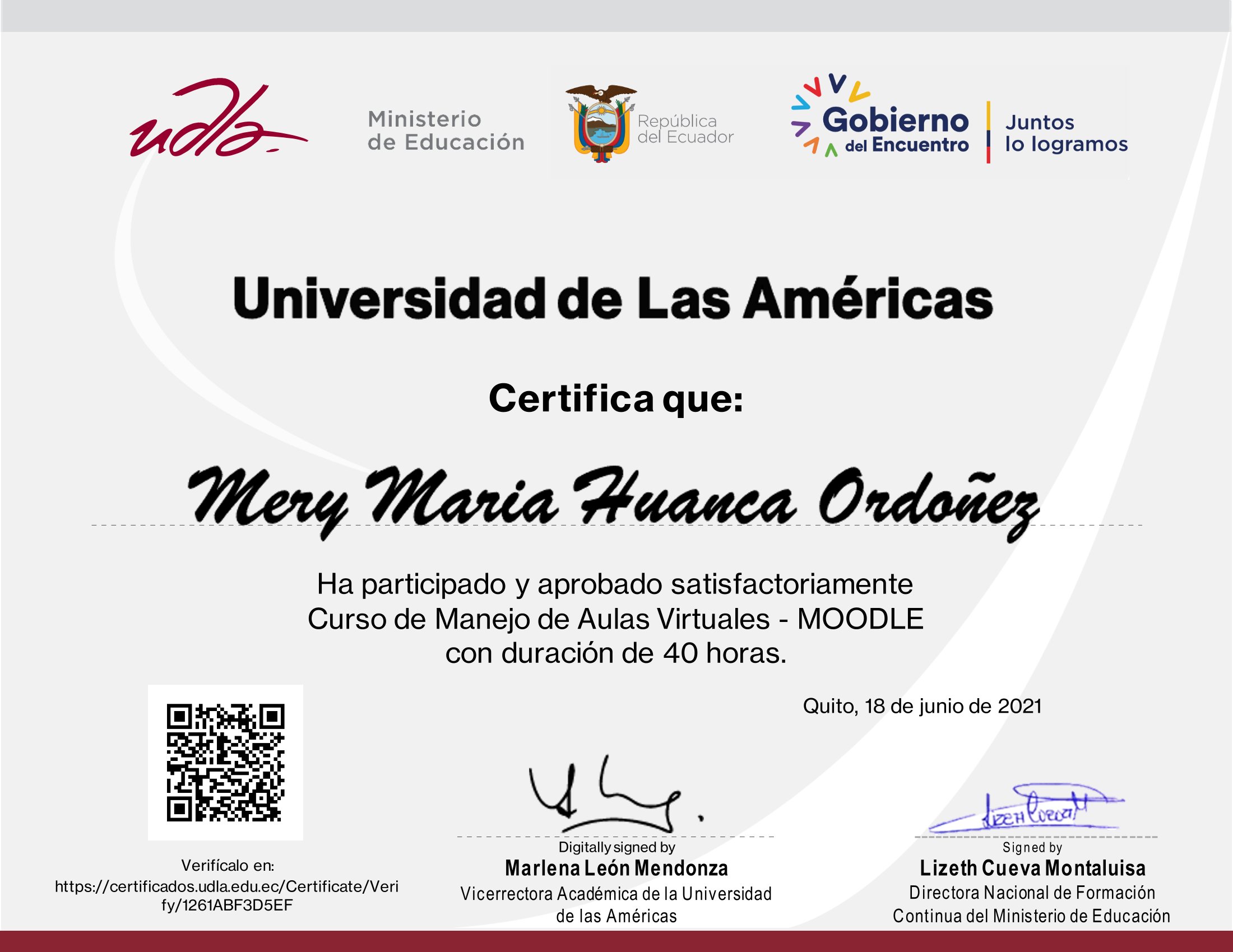 Certificado