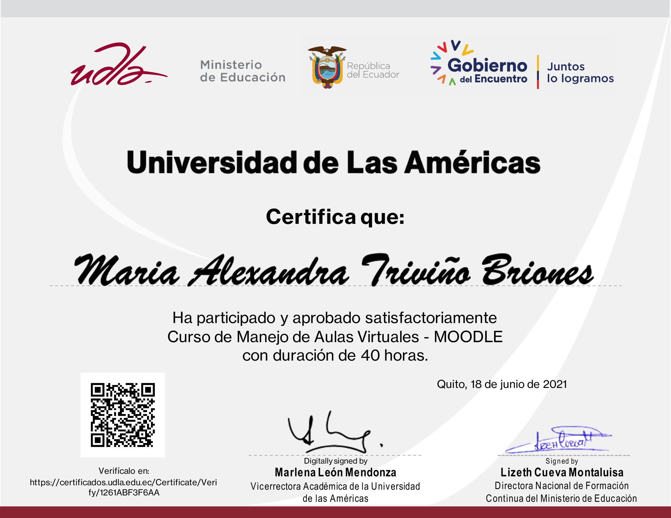 Certificado