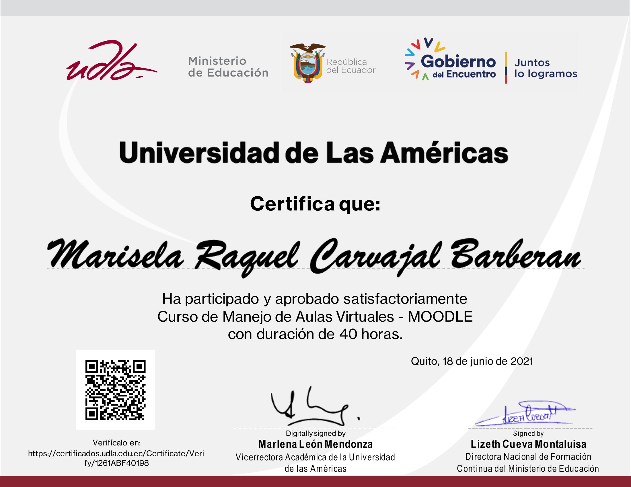 Certificado
