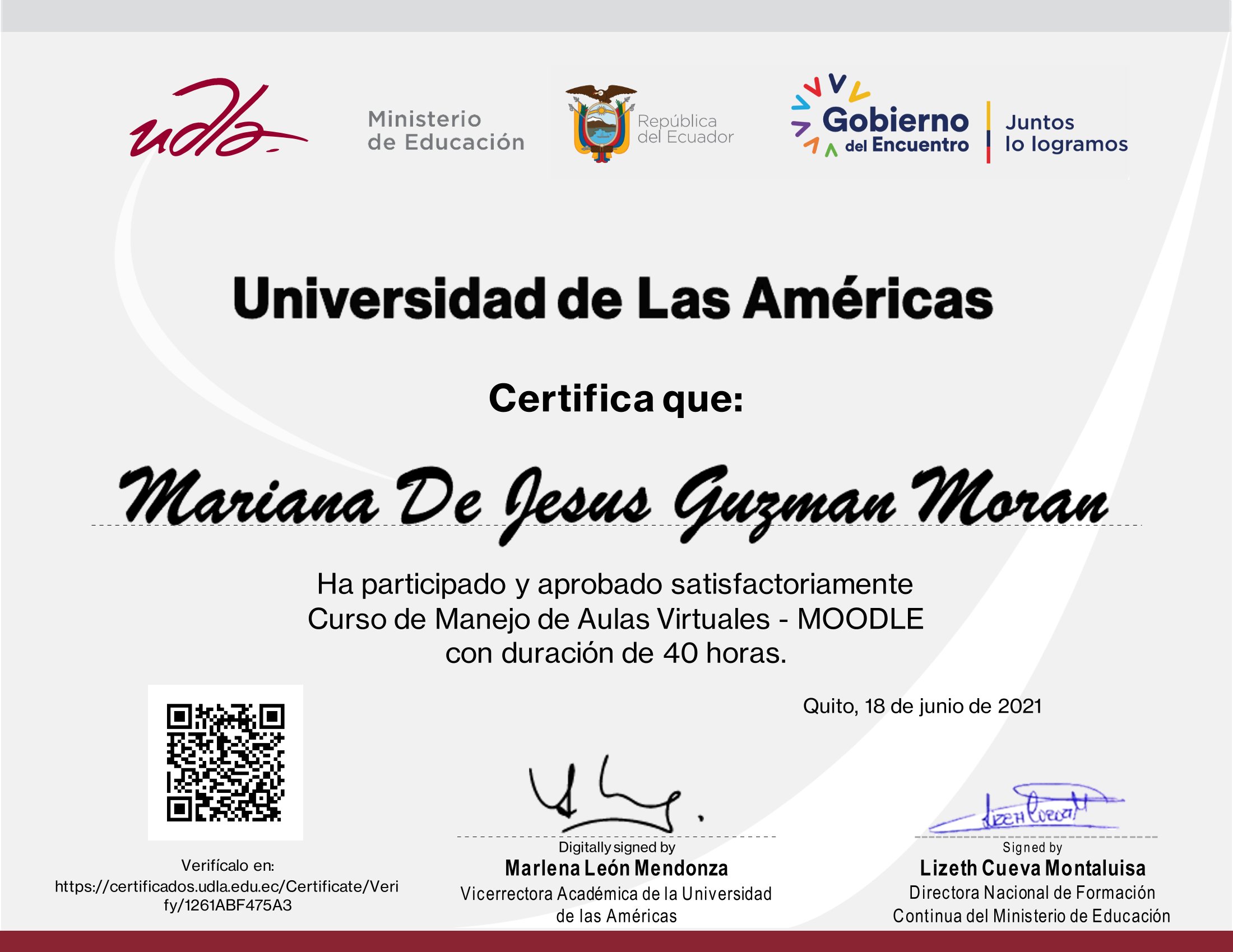 Certificado