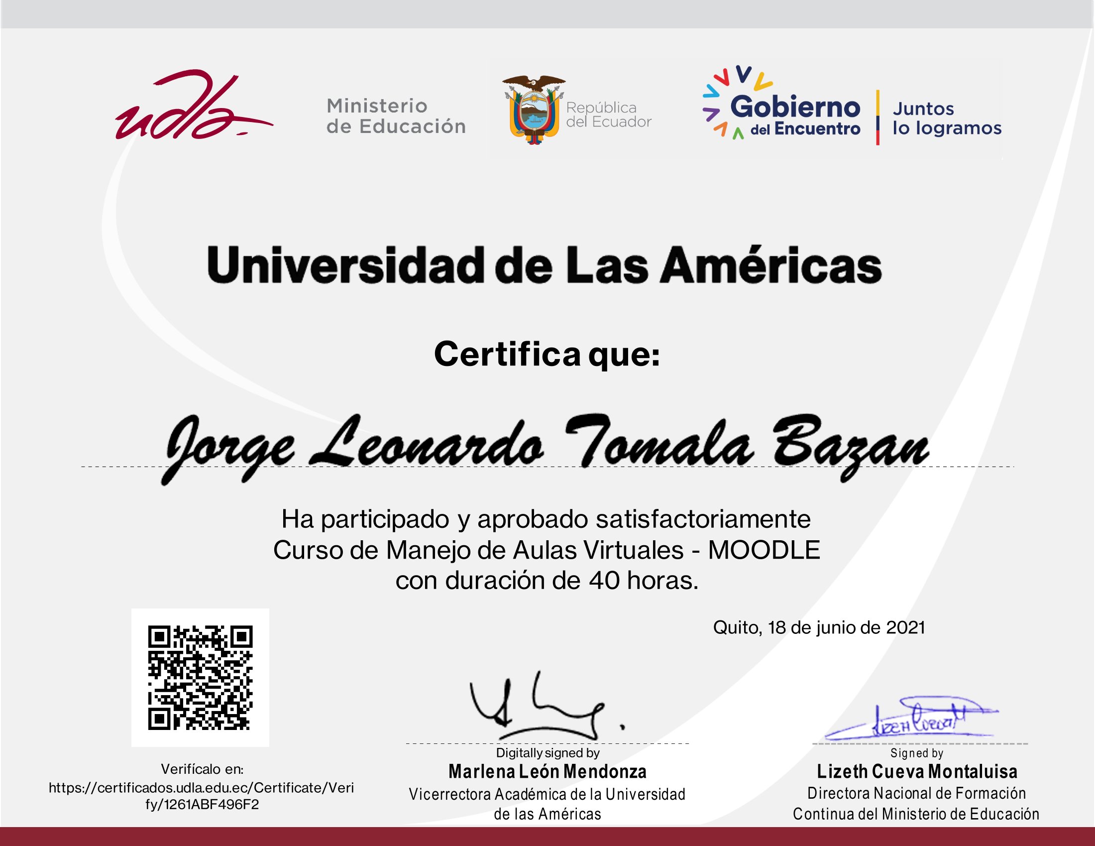 Certificado