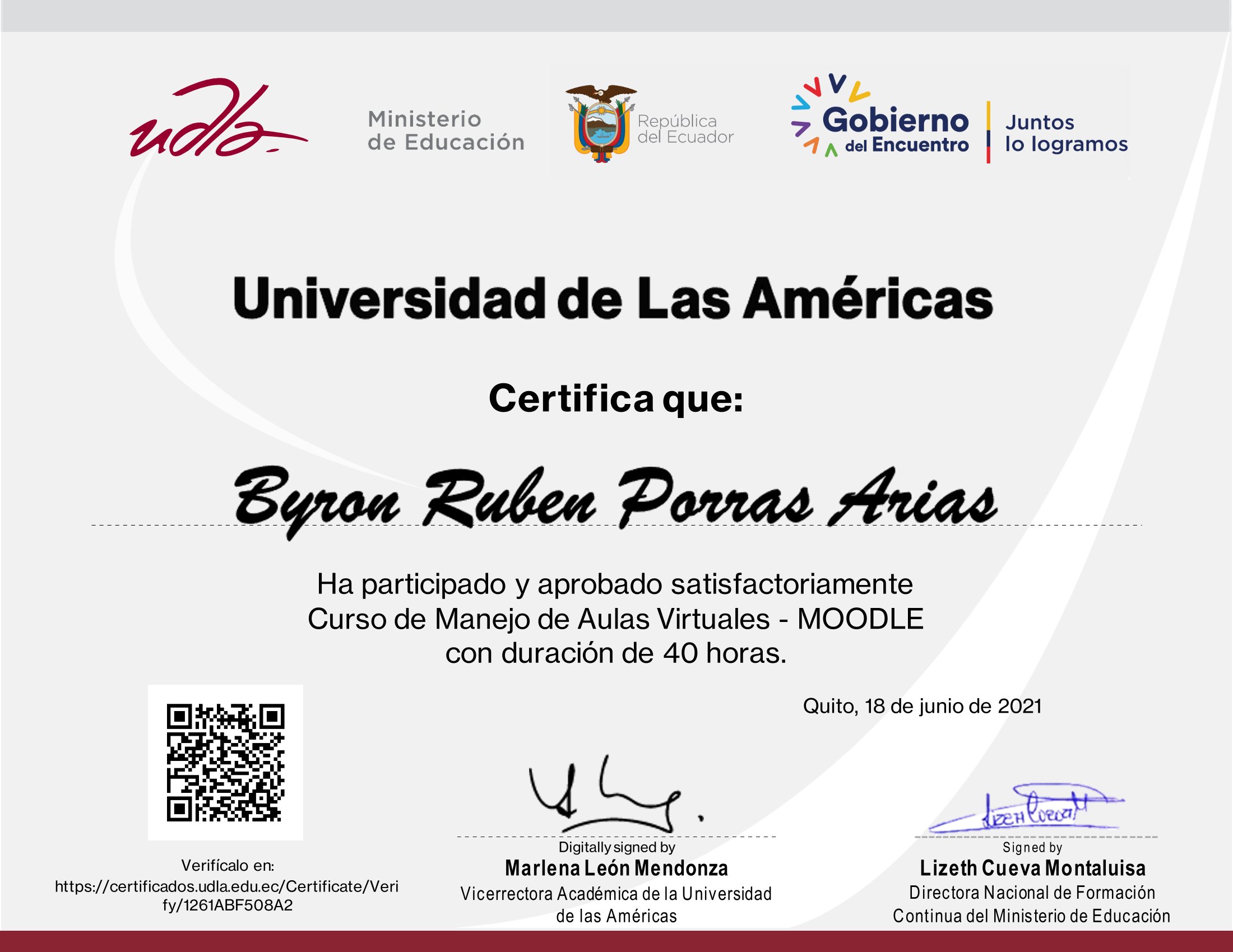 Certificado