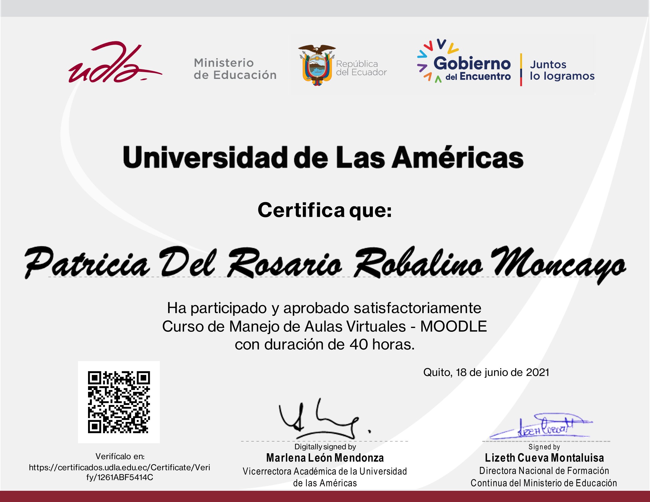 Certificado
