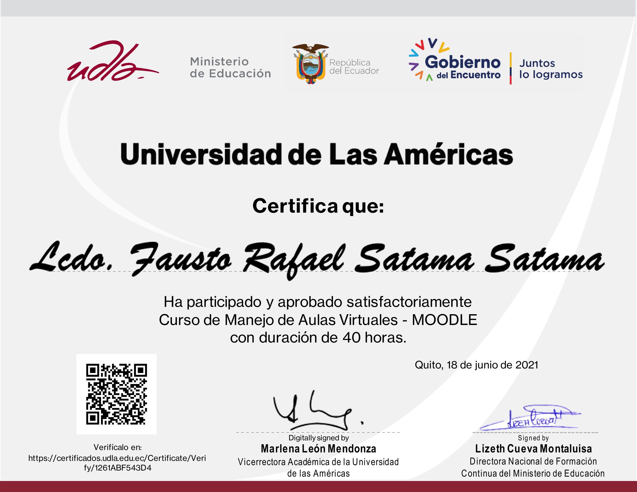Certificado