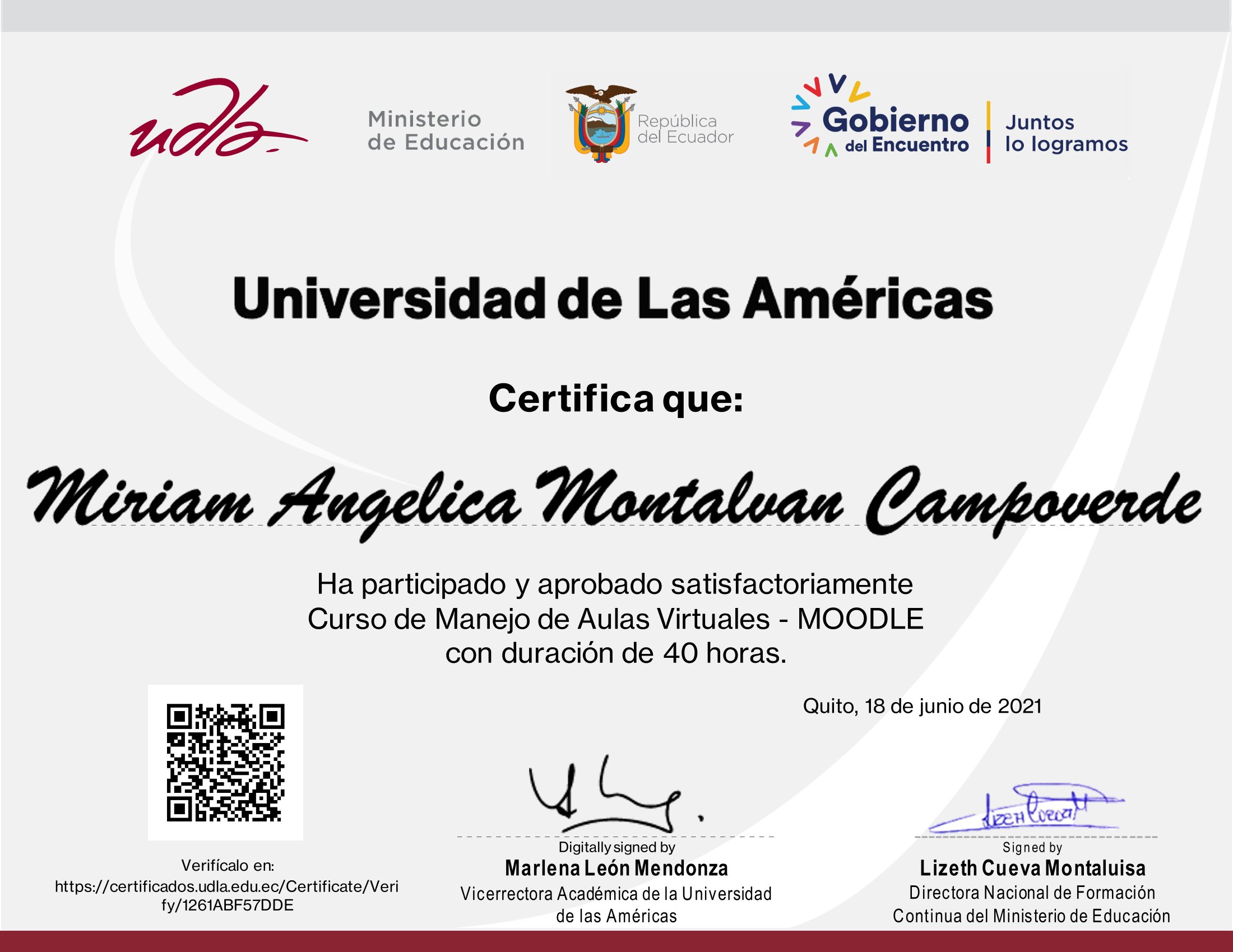 Certificado