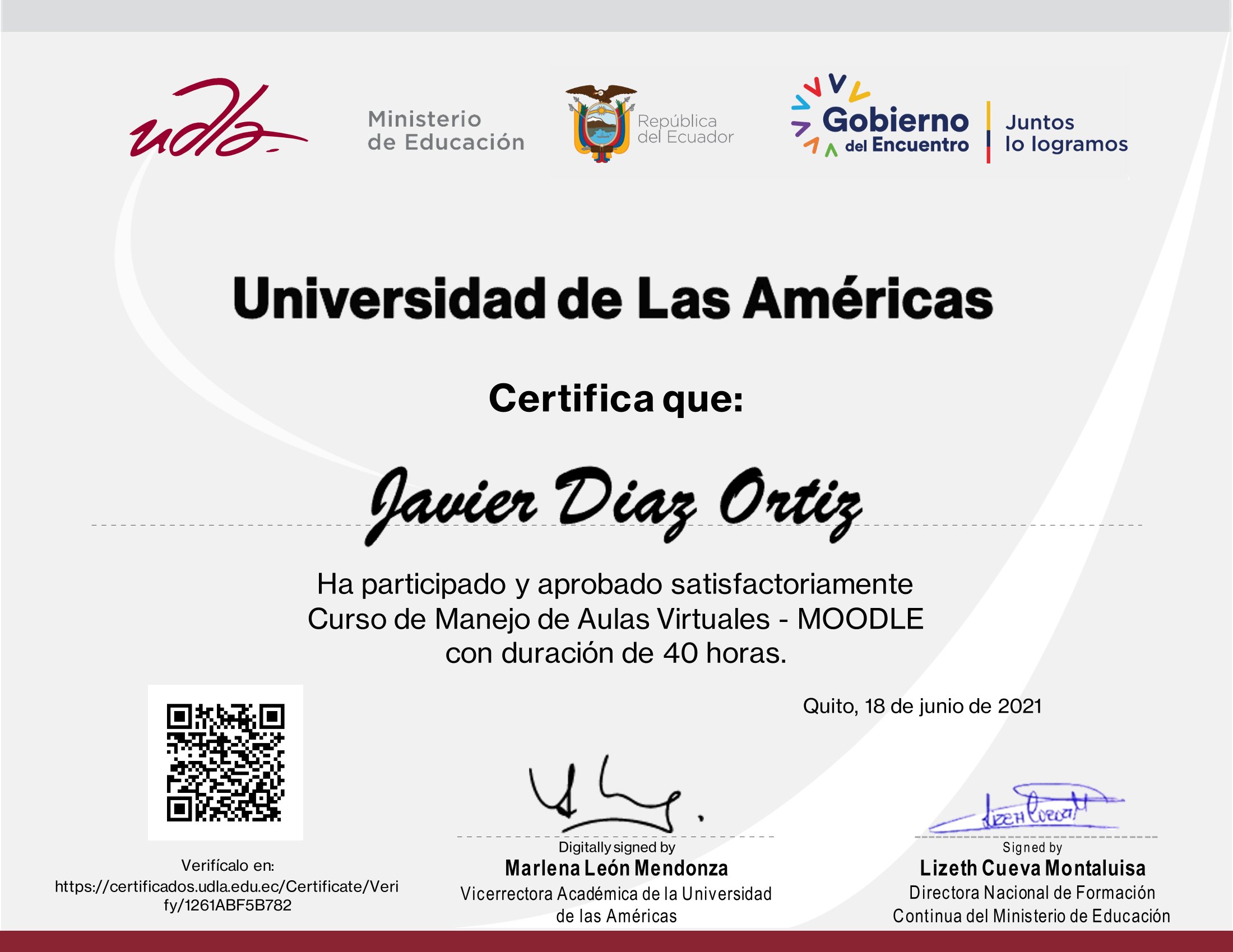 Certificado