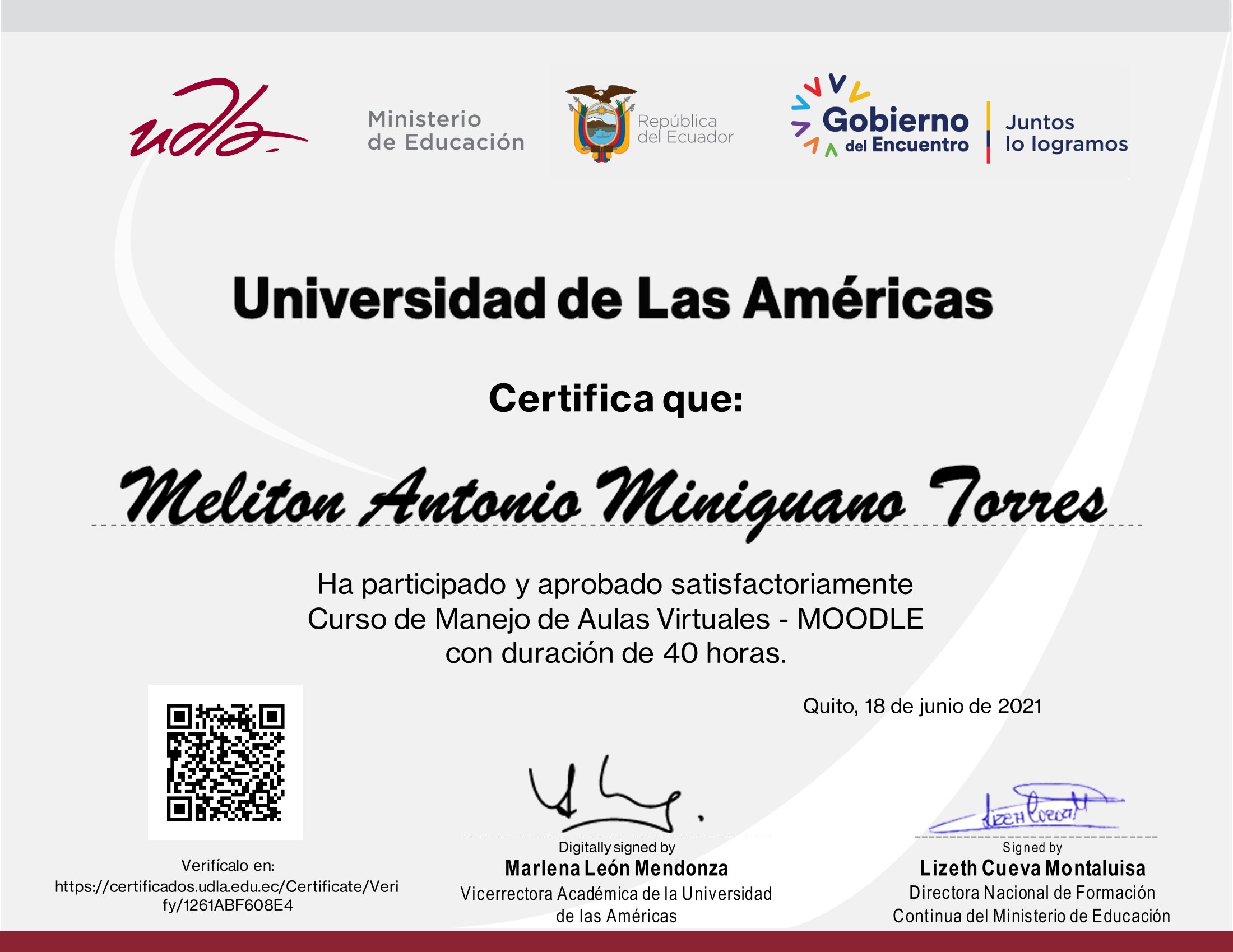 Certificado