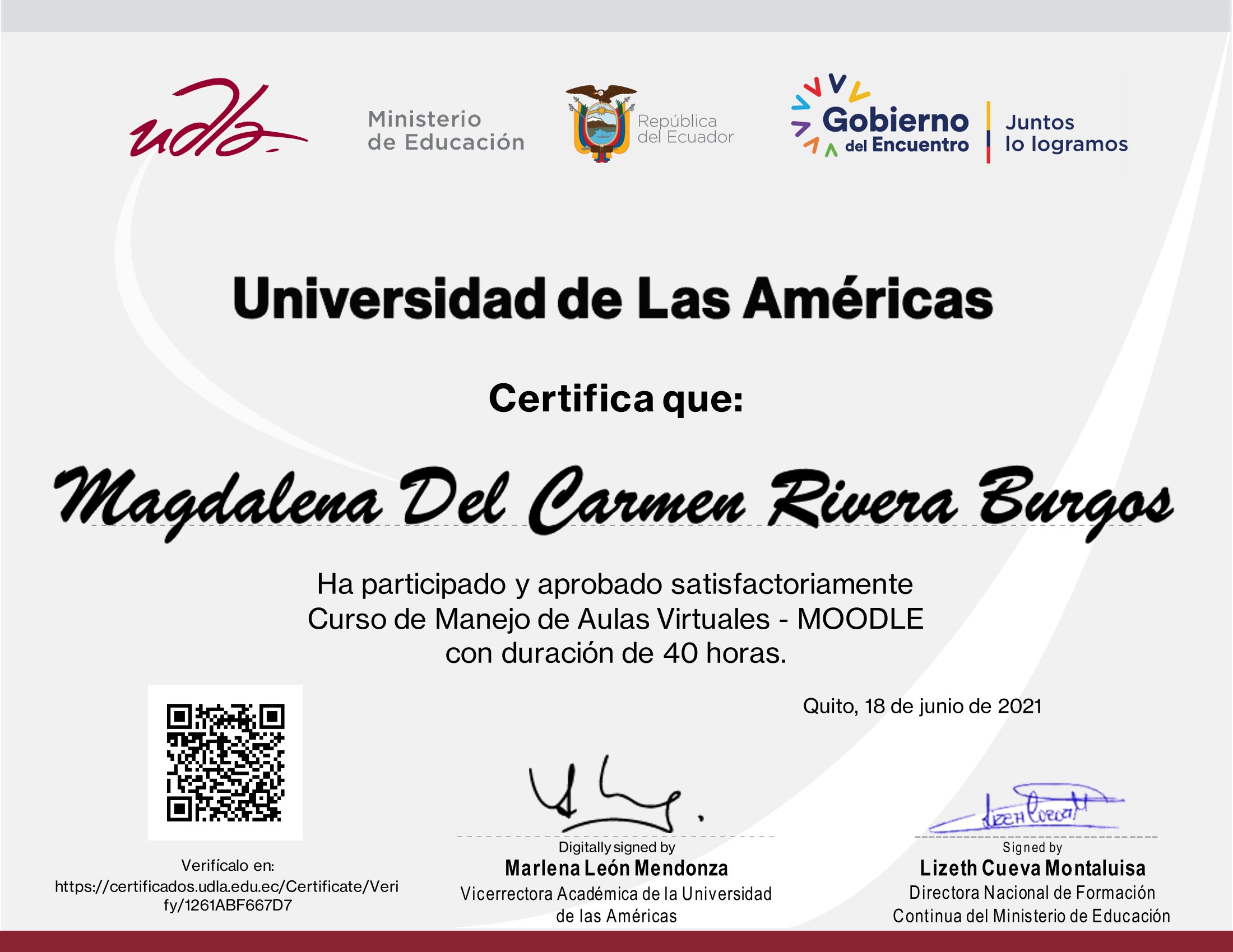 Certificado