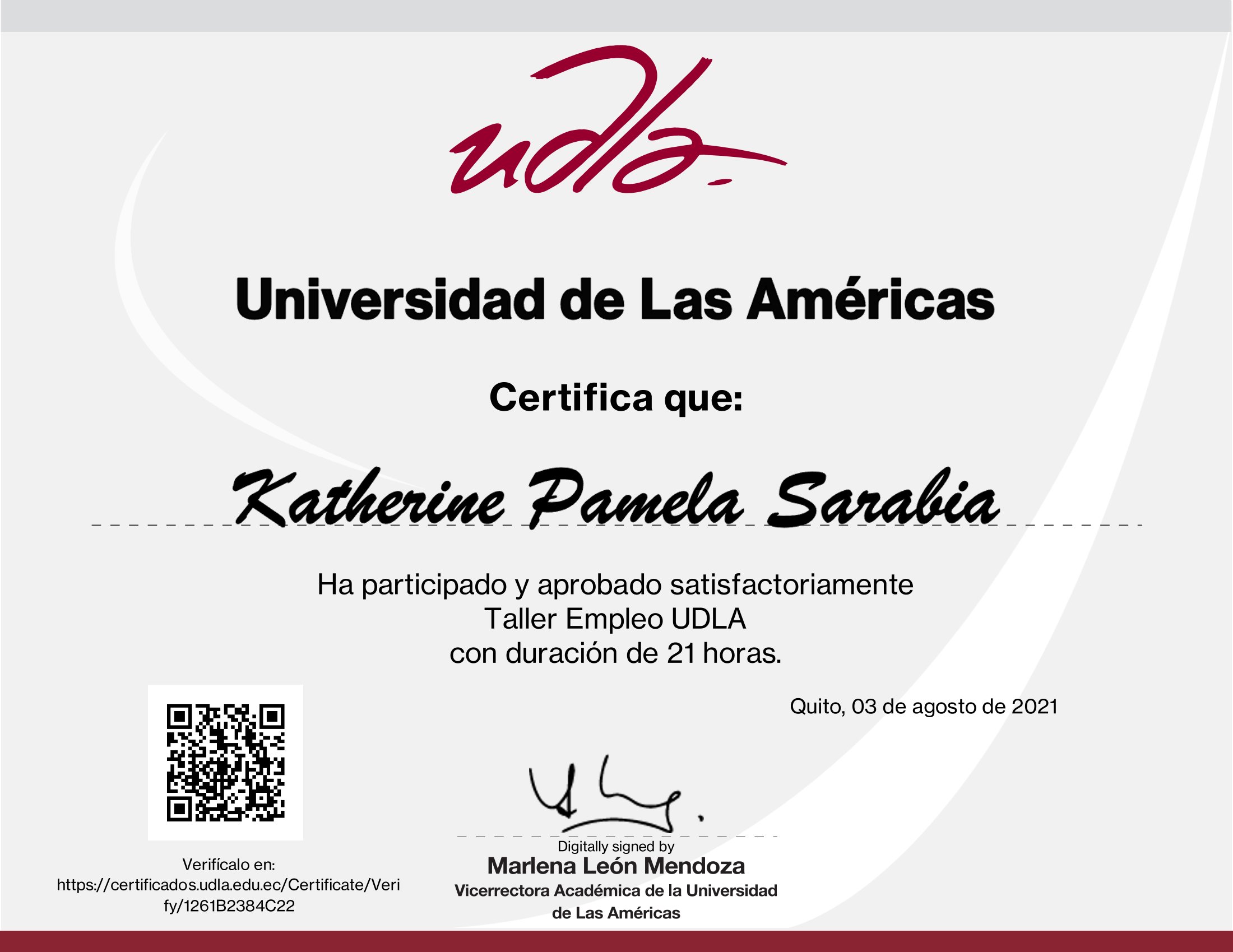 Certificado