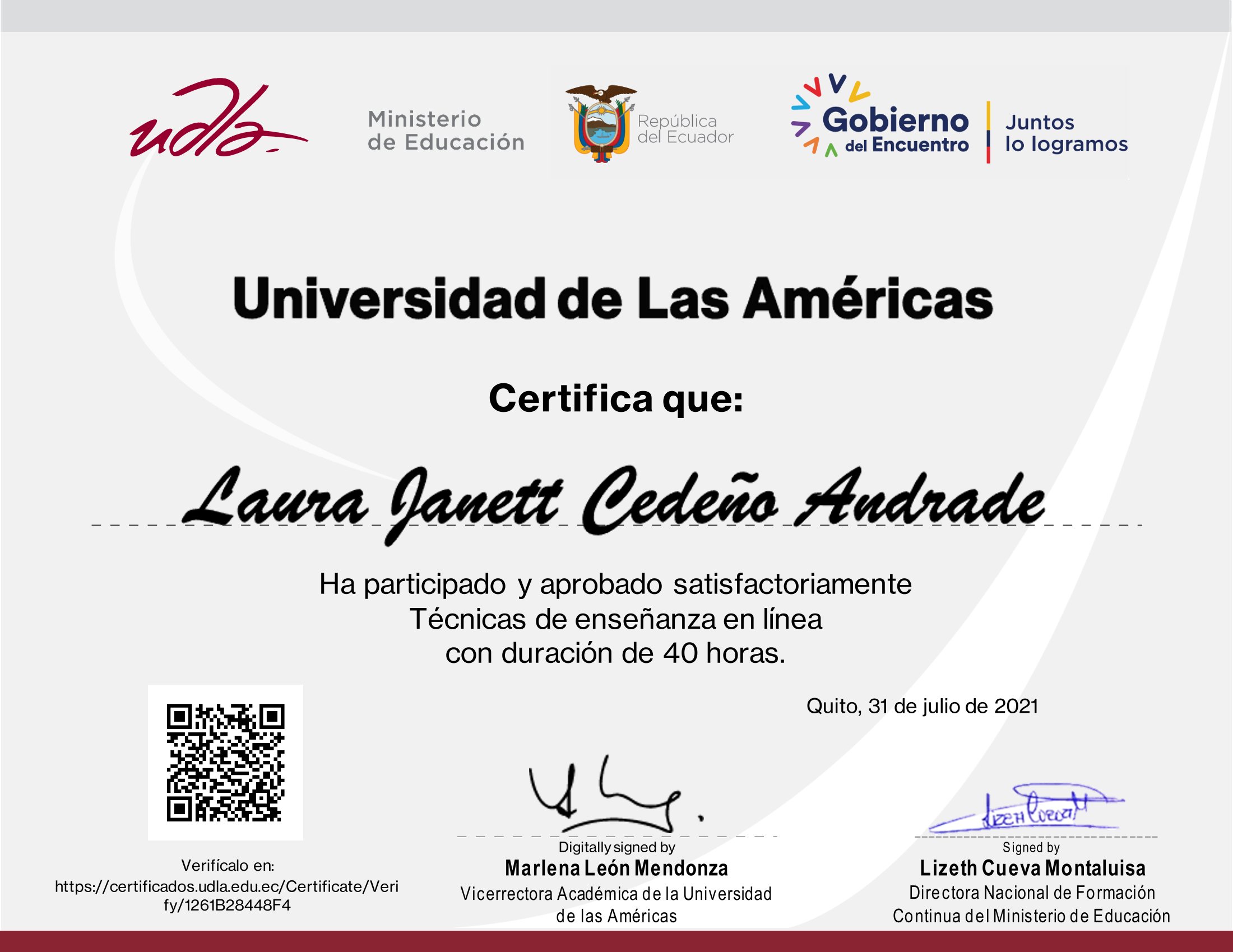 Certificado