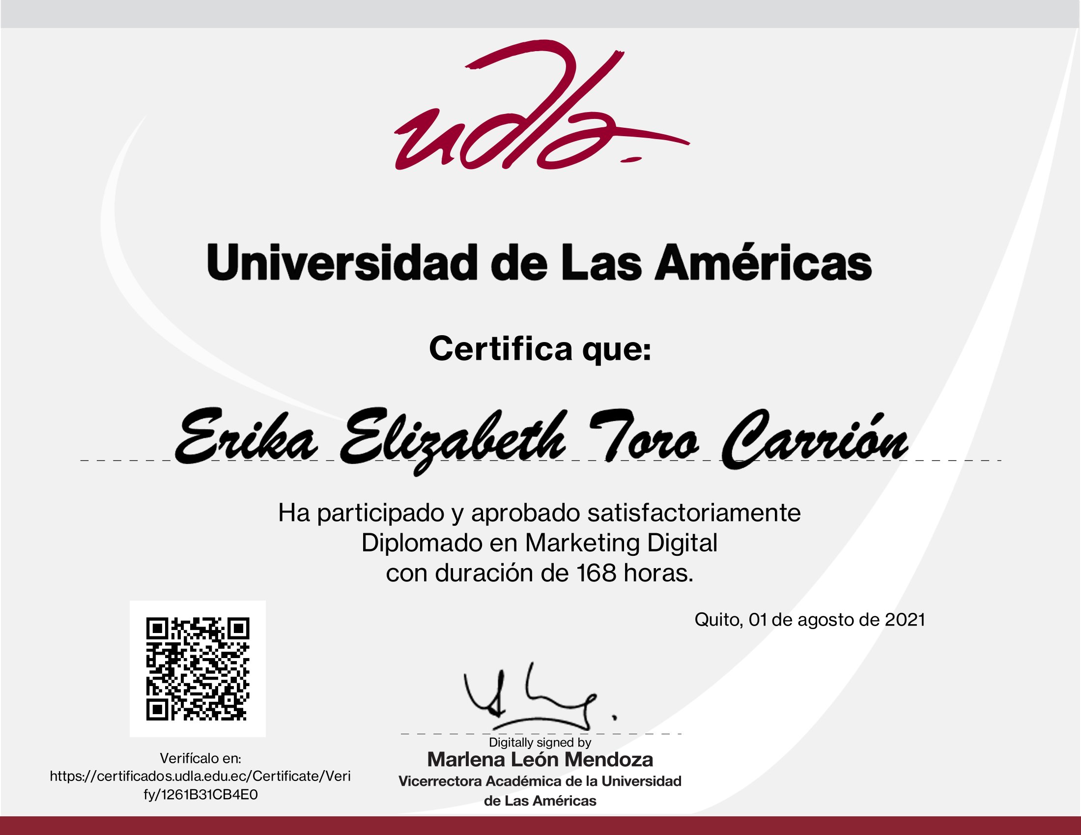 Certificado