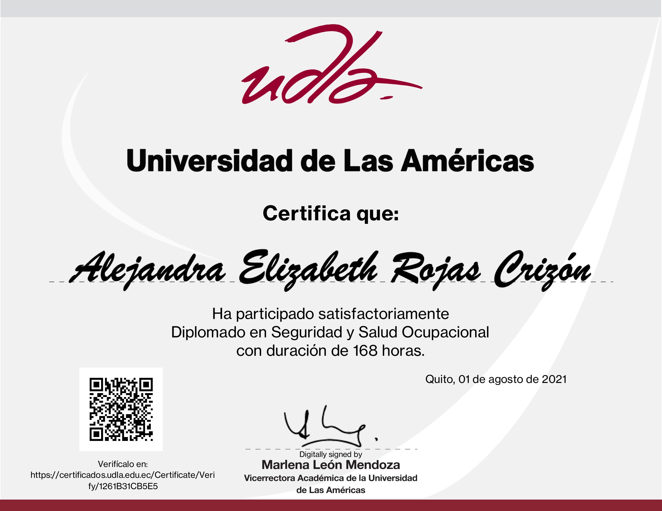 Certificado