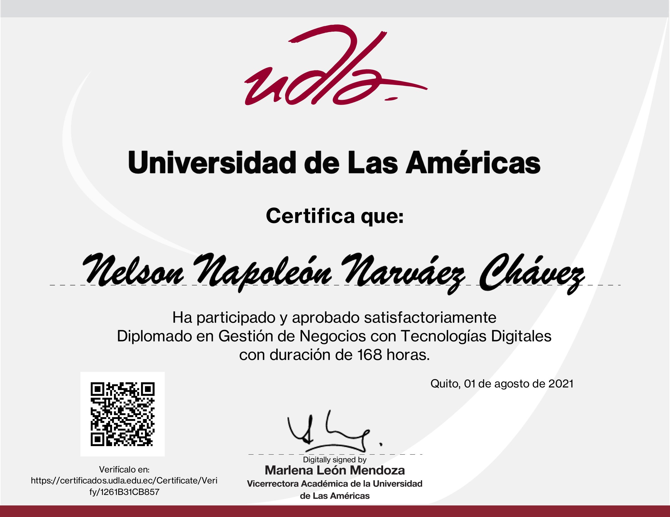 Certificado