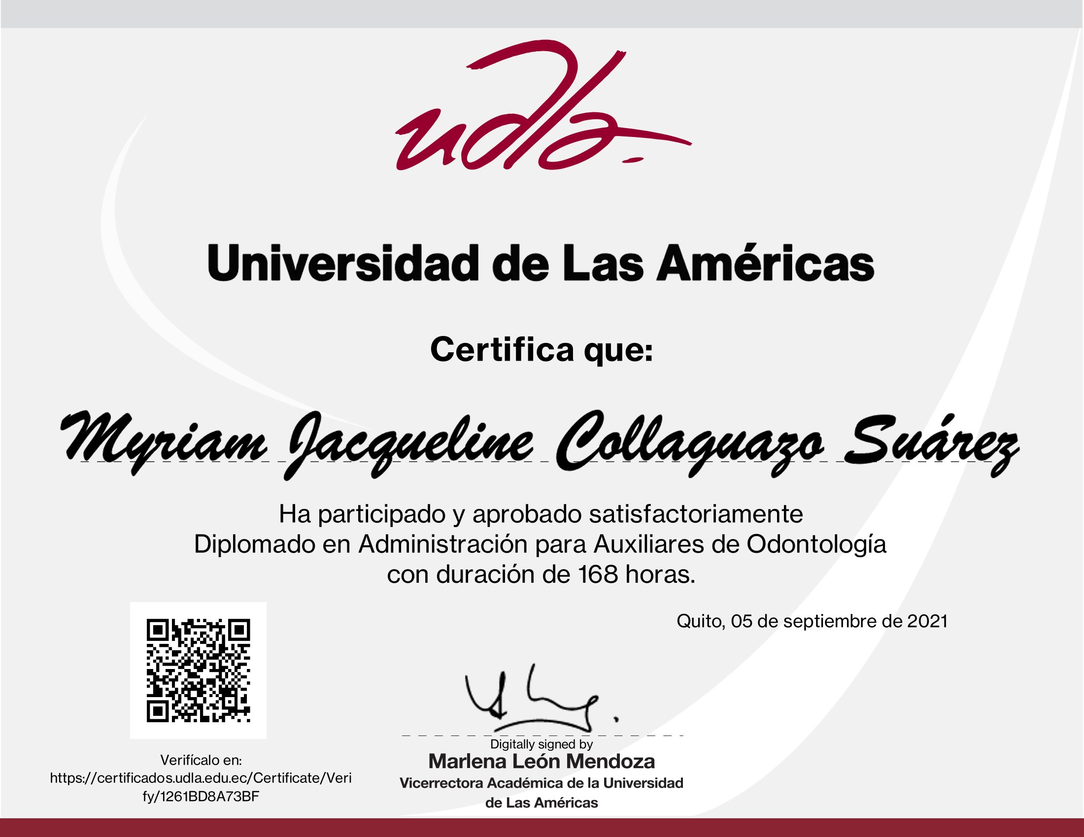 Certificado