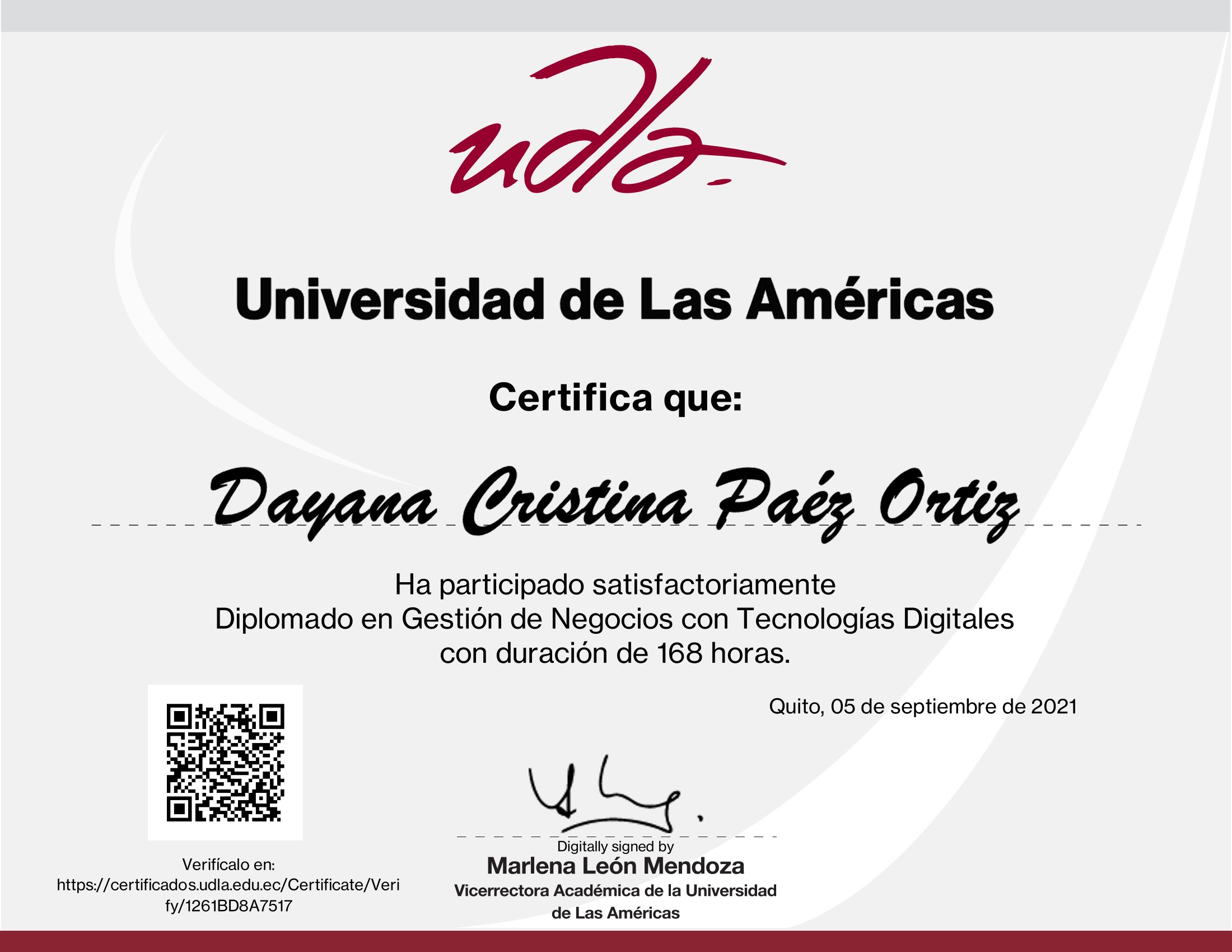 Certificado