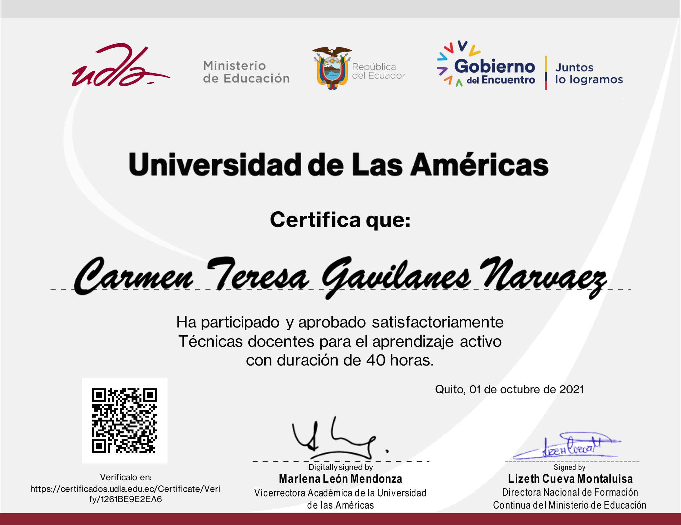 Certificado