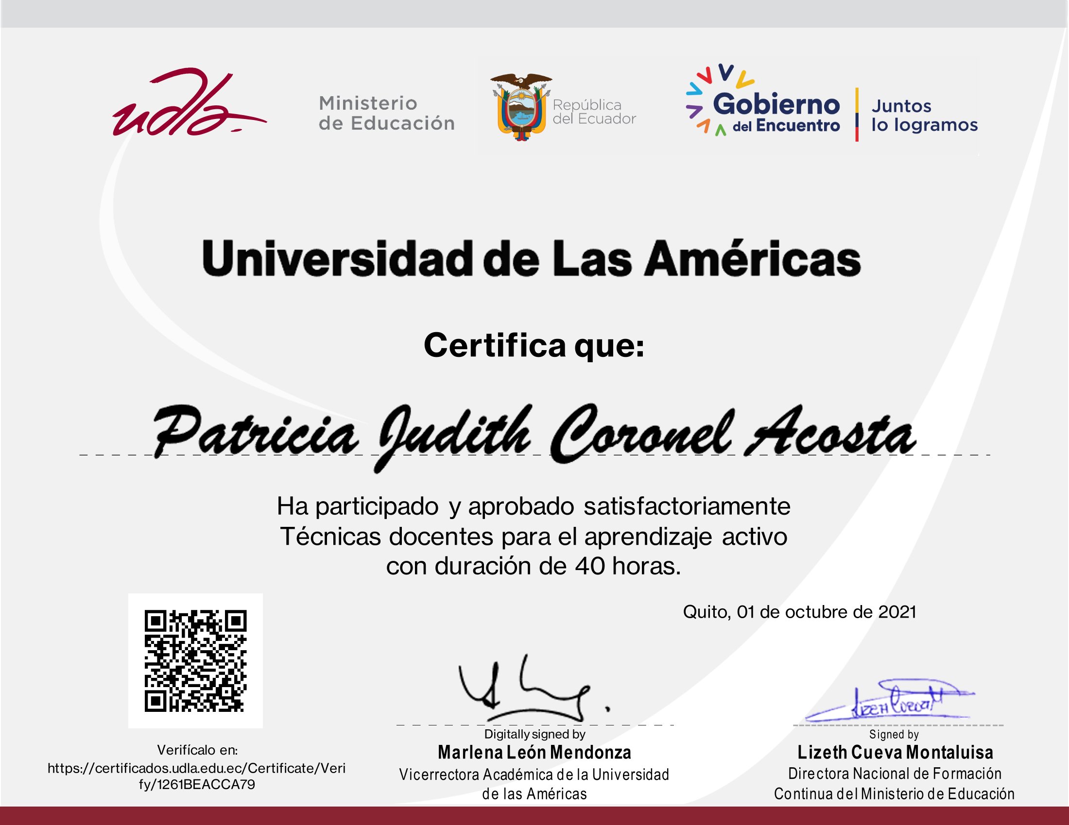 Certificado
