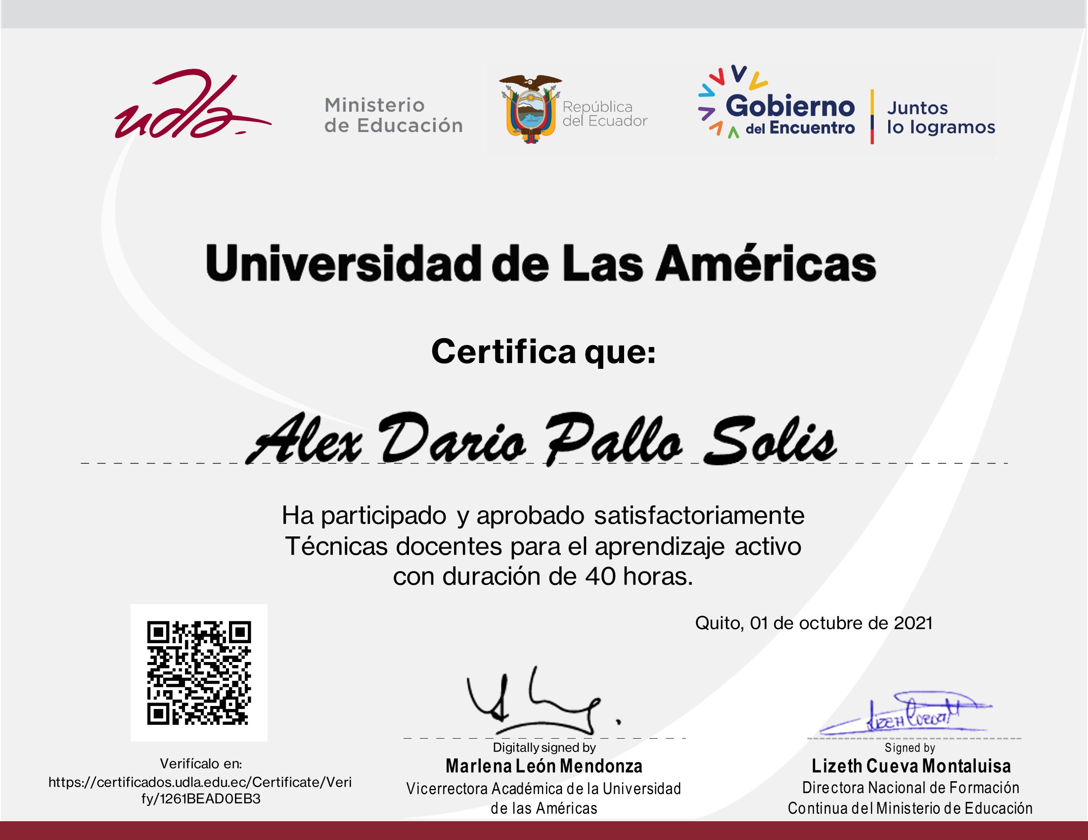Certificado