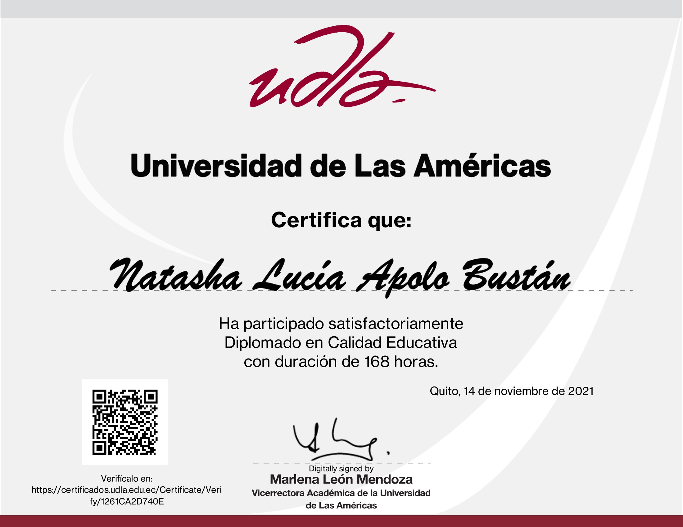 Certificado