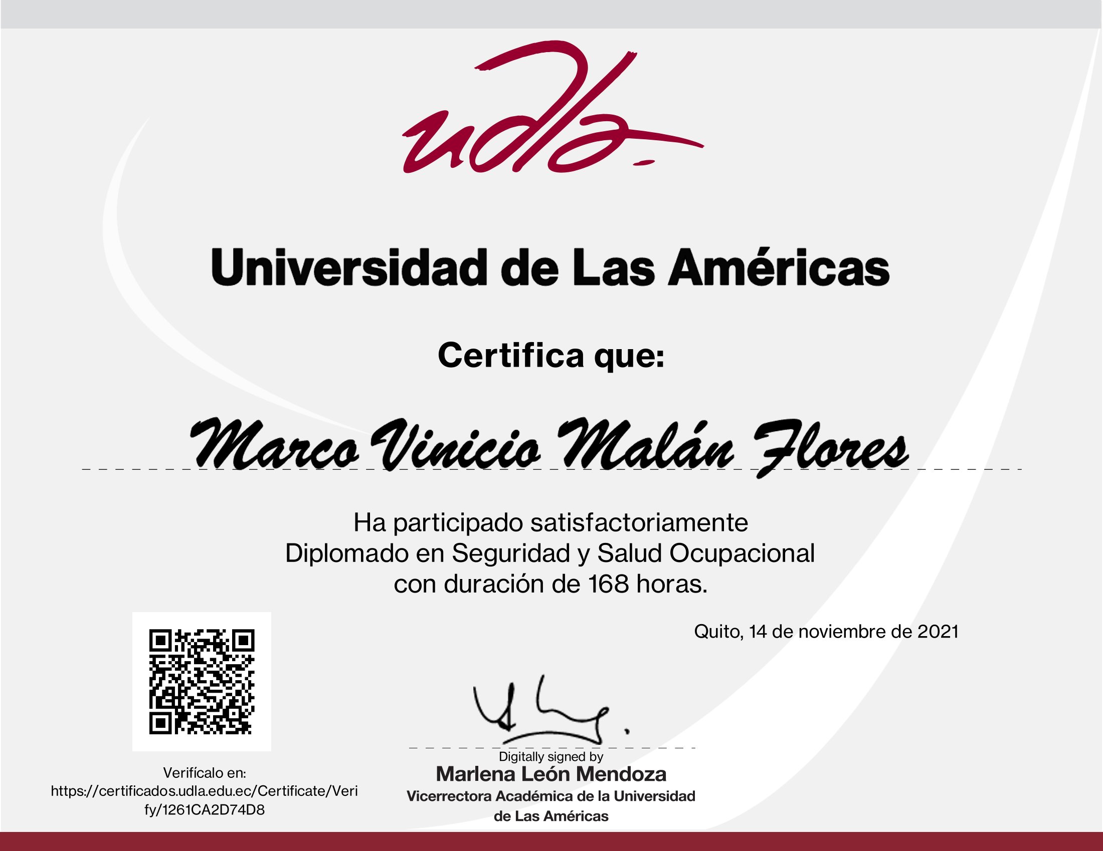 Certificado