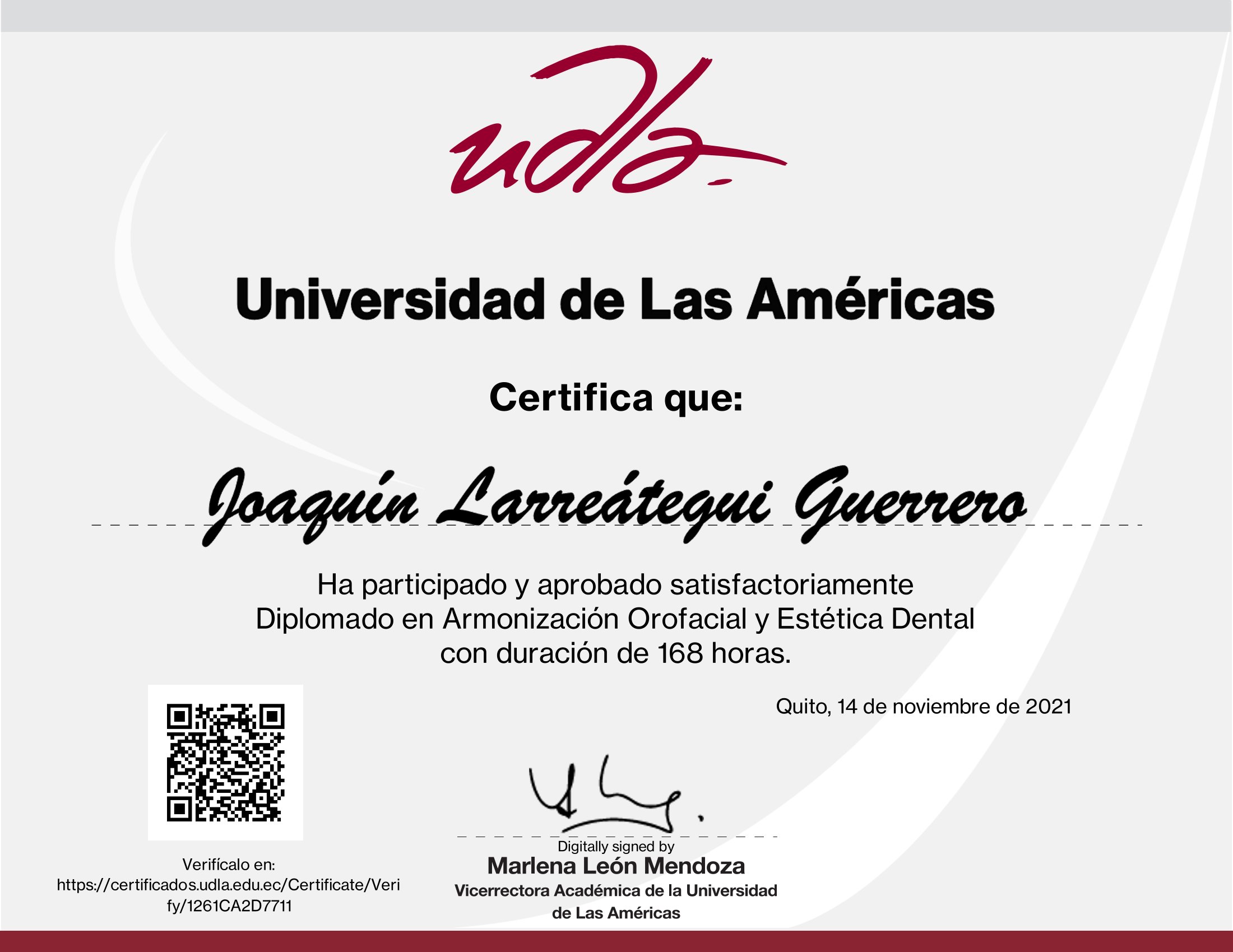 Certificado