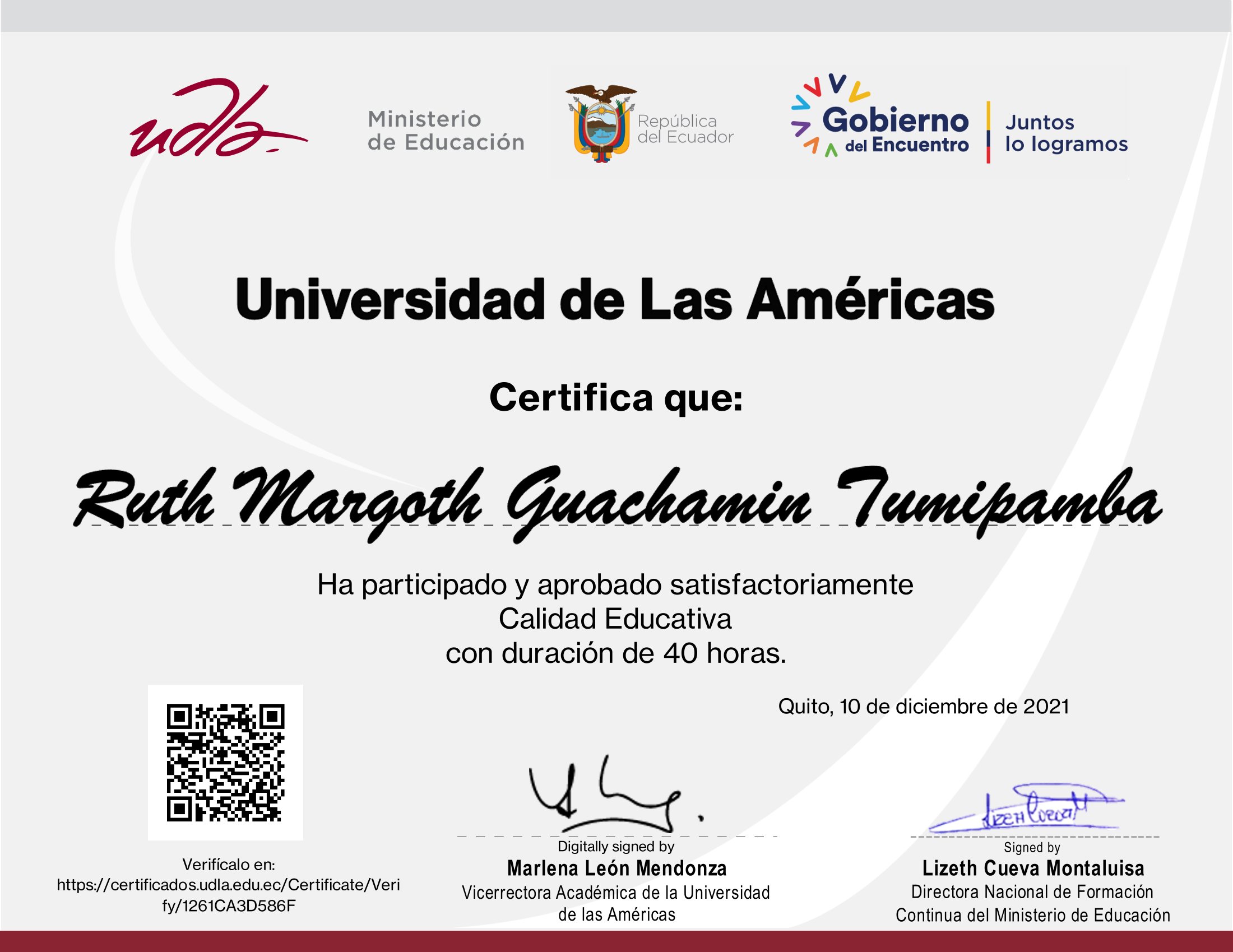 Certificado