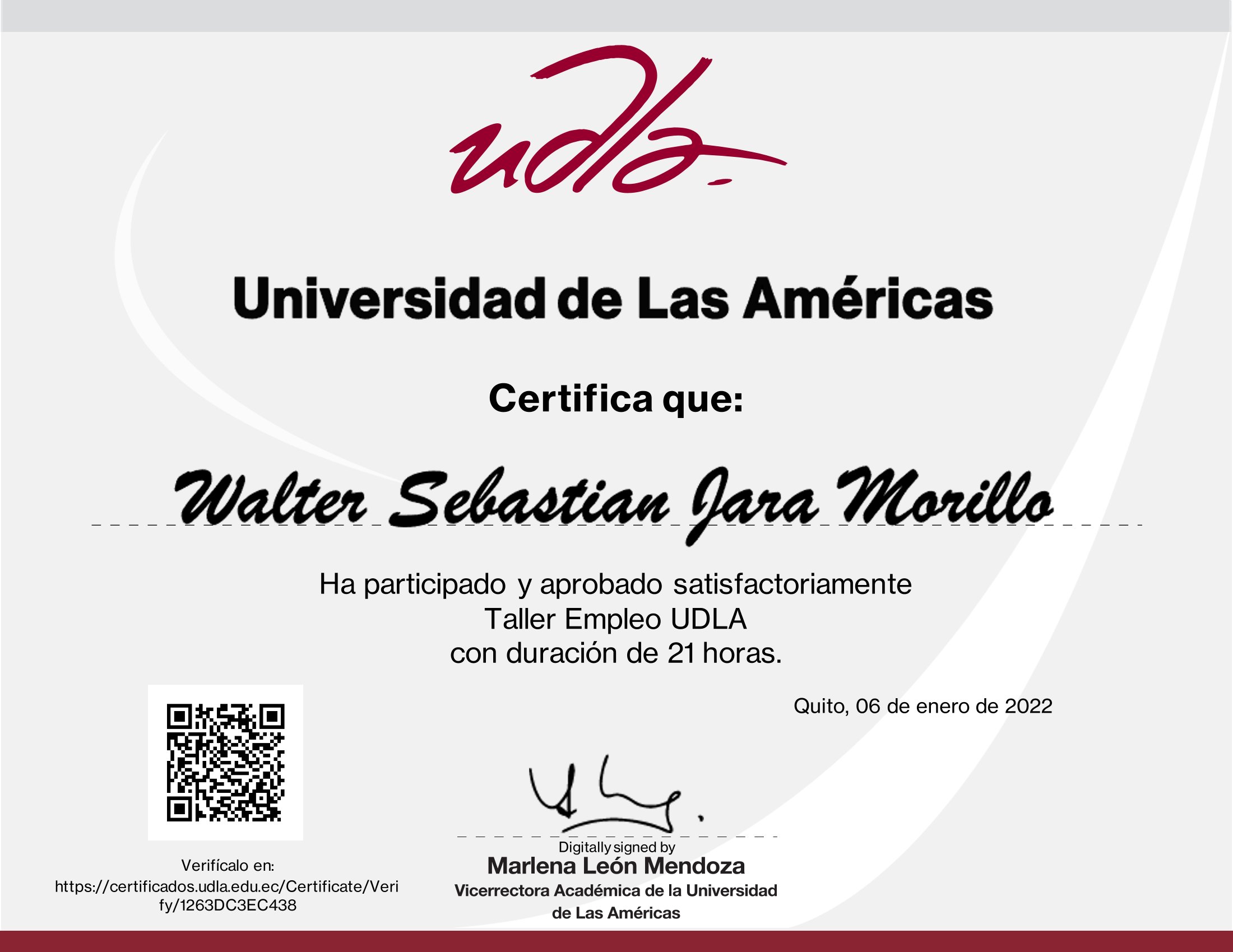 Certificado