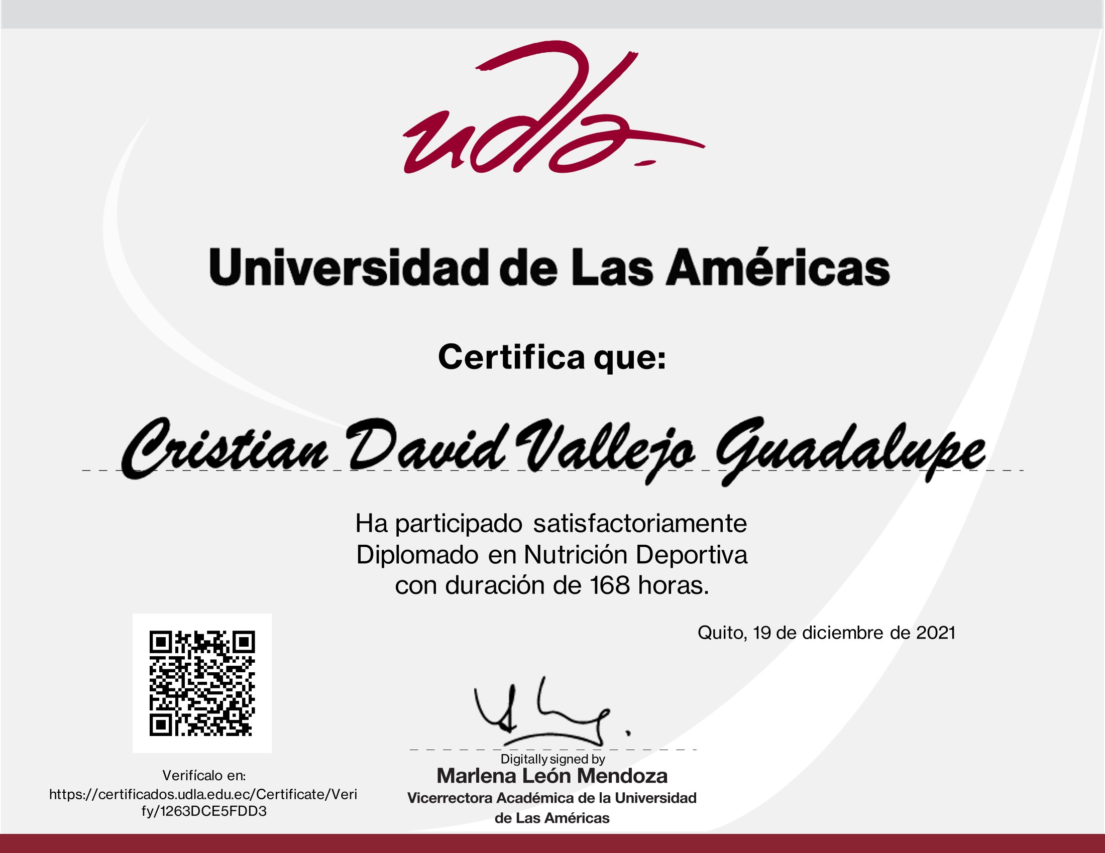 Certificado