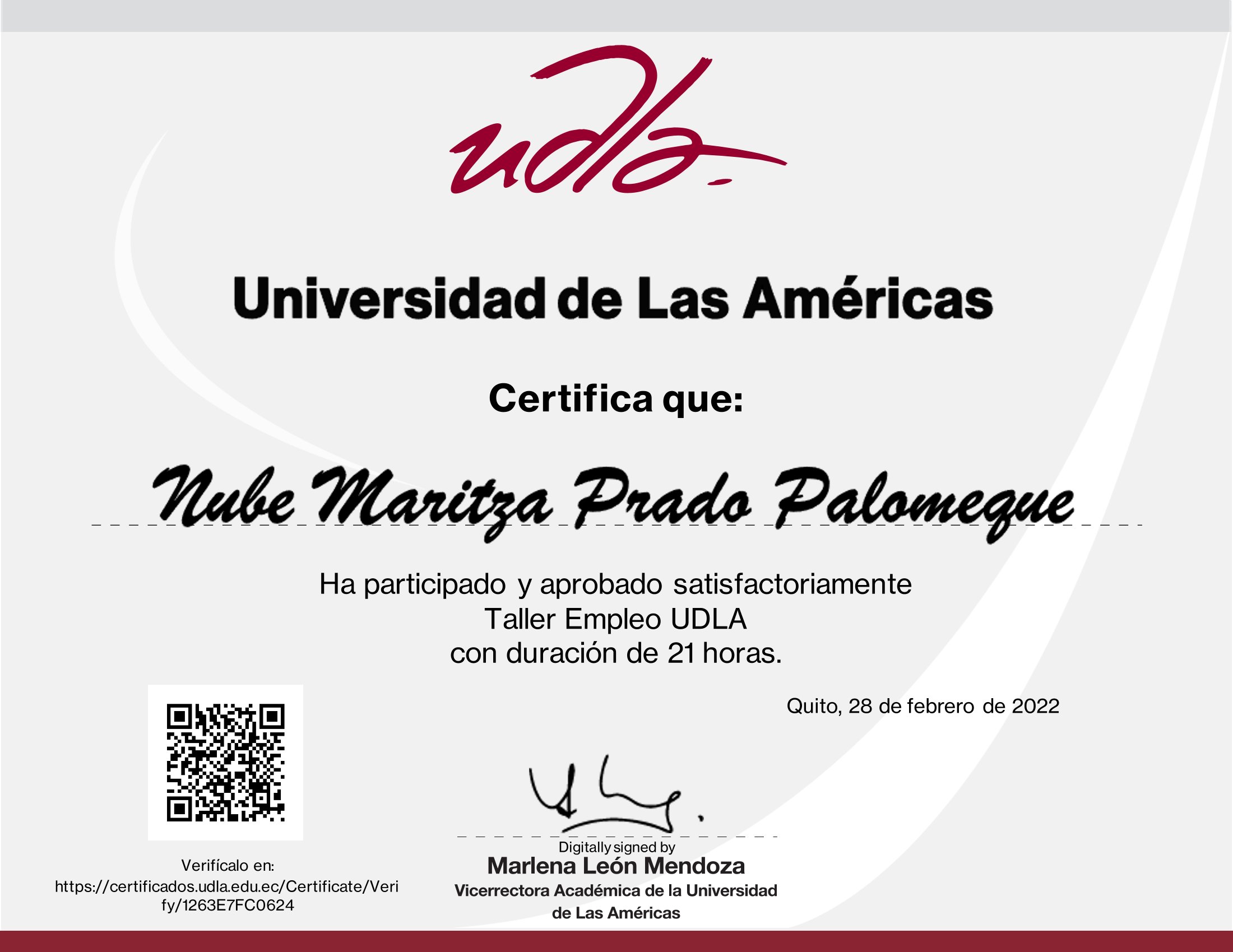 Certificado
