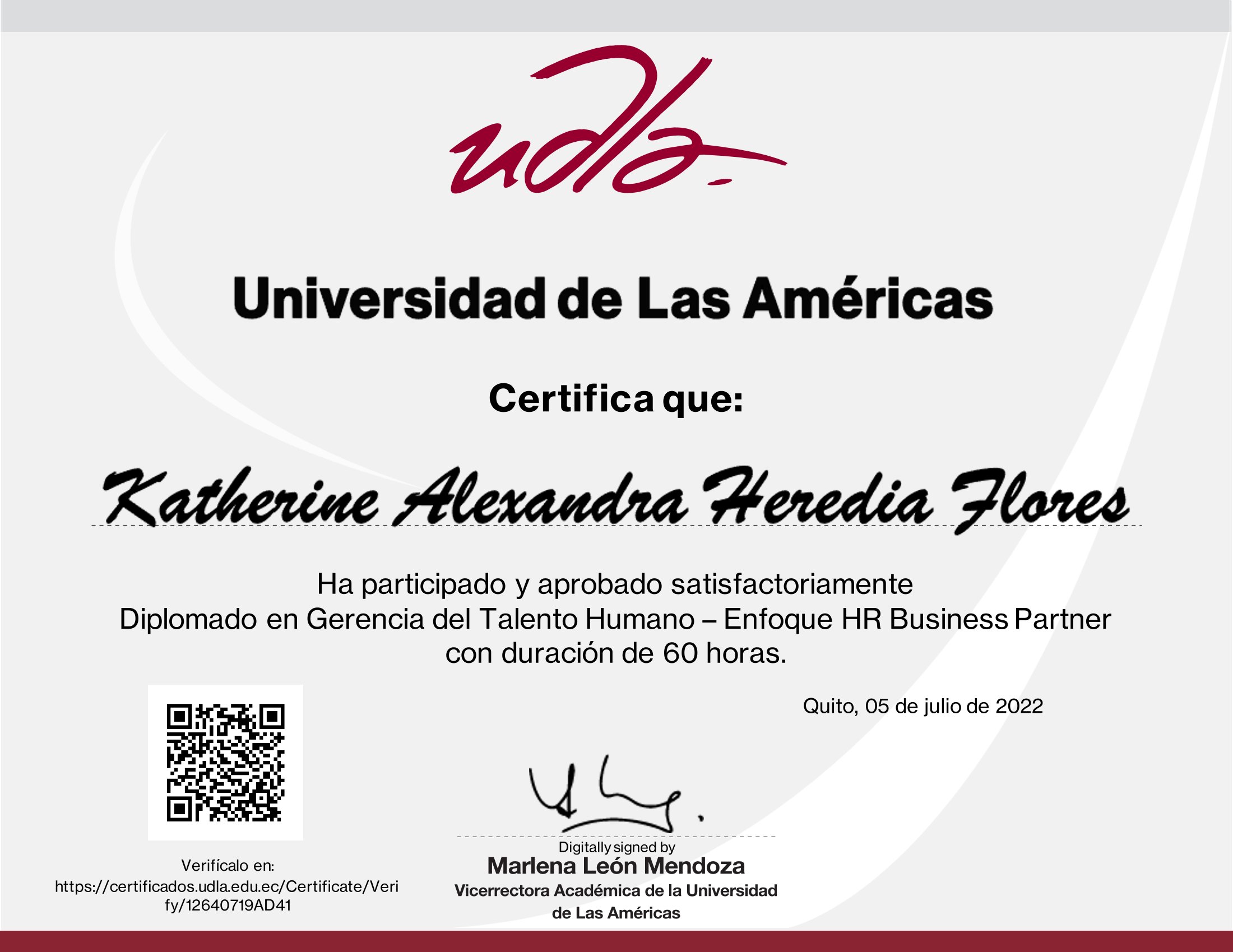 Certificado