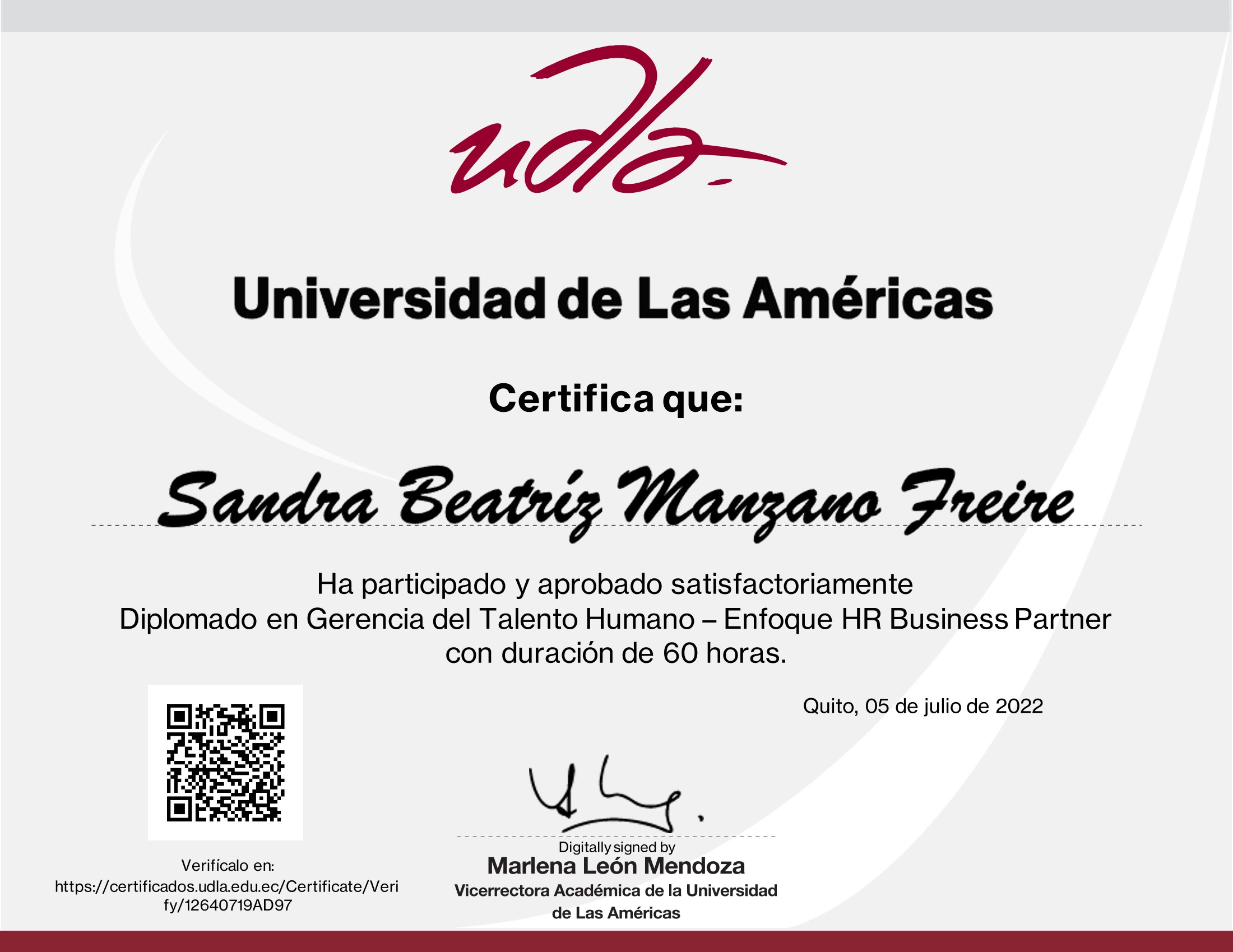 Certificado