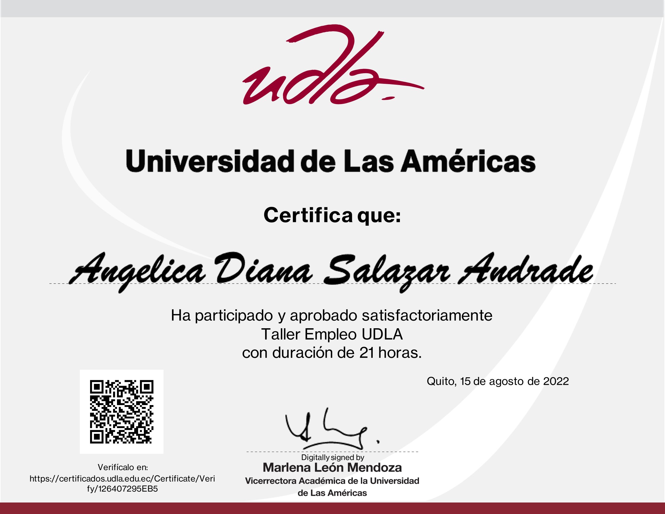 Certificado