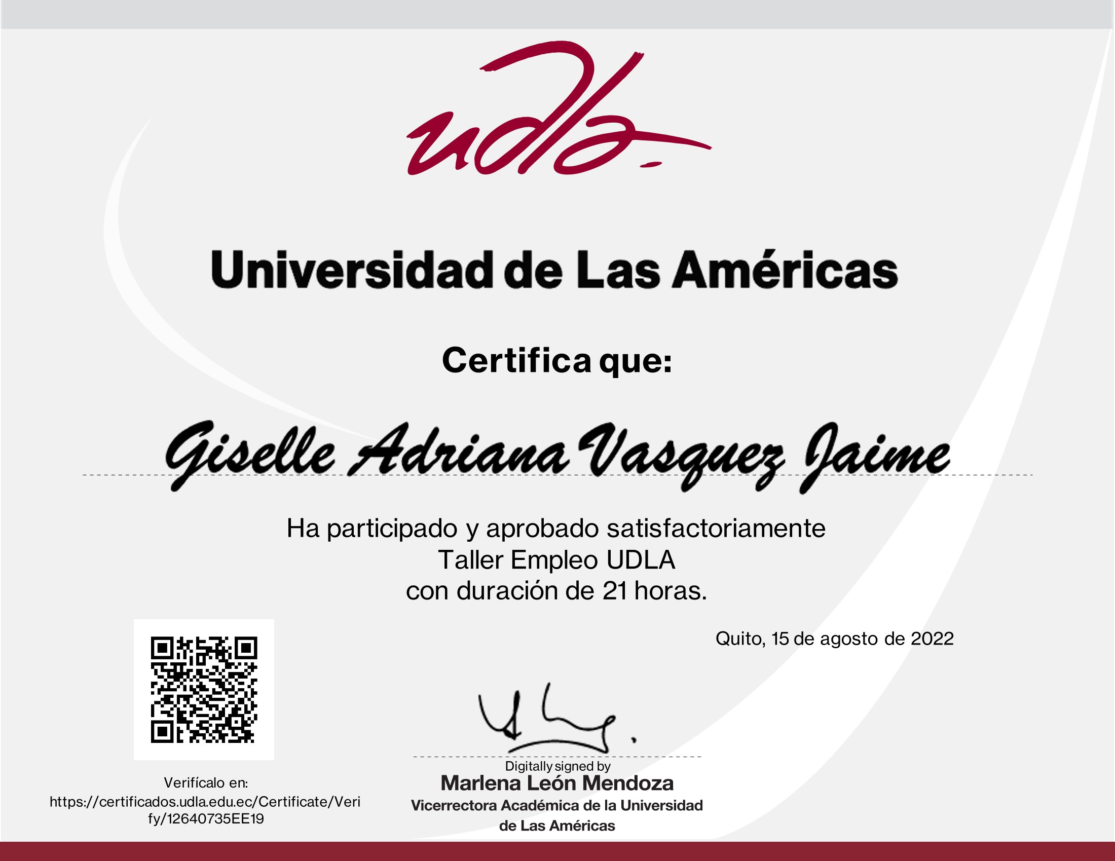 Certificado