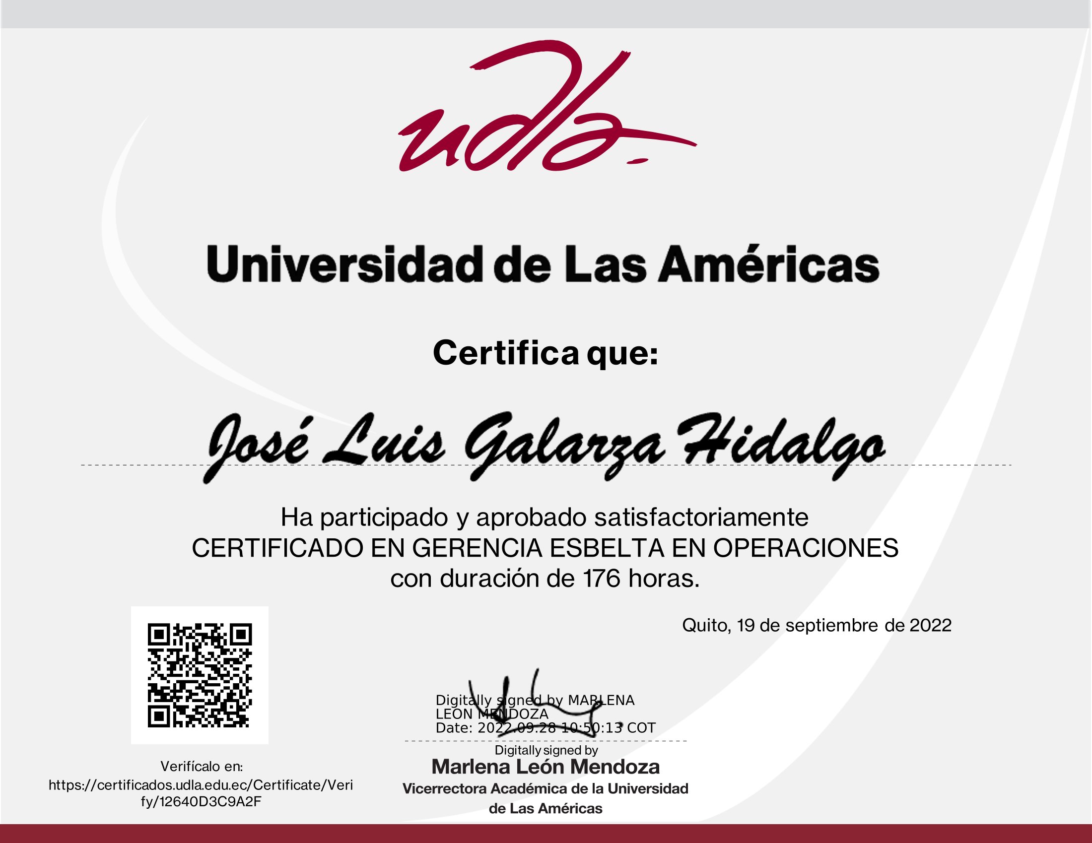 Certificado
