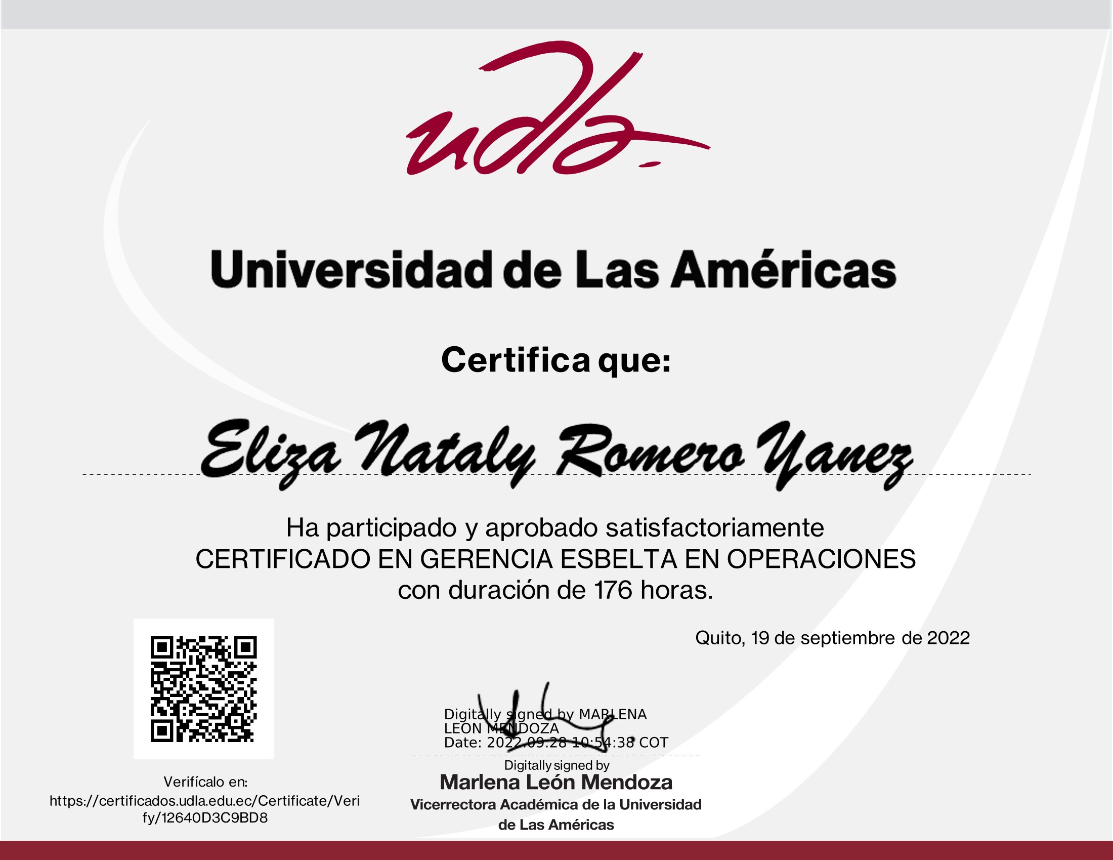 Certificado