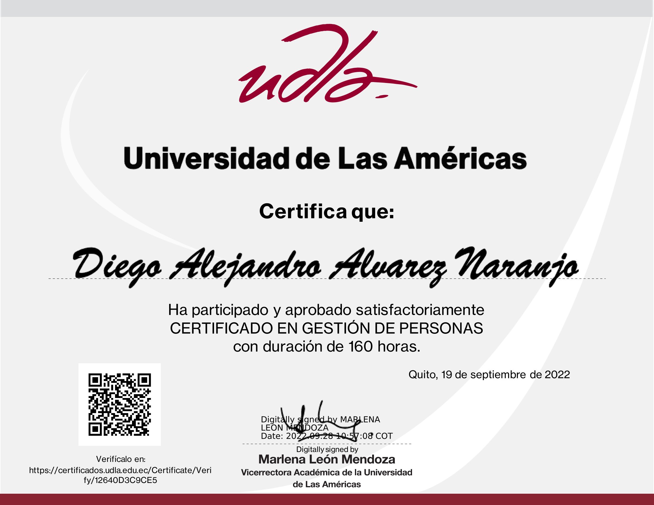Certificado