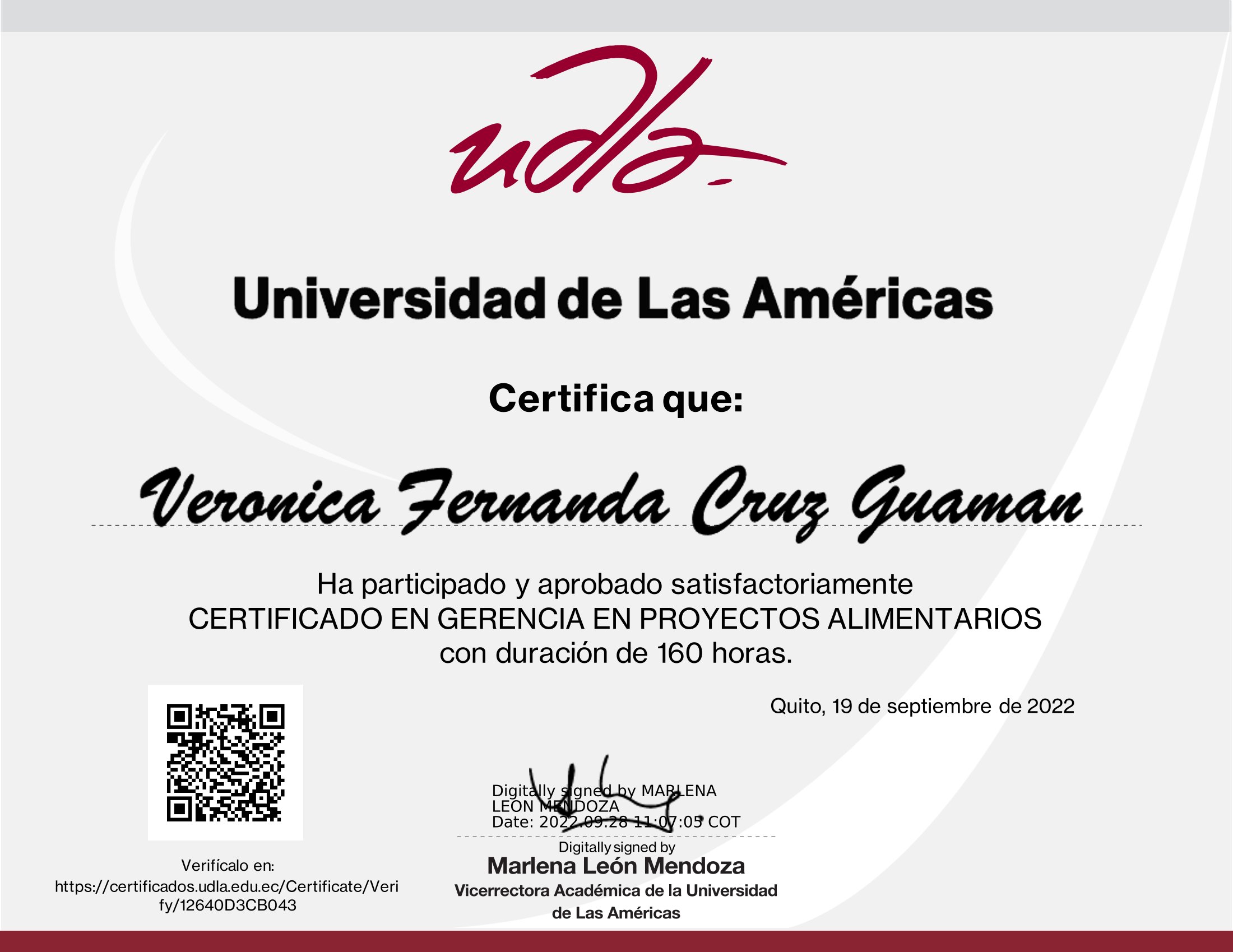 Certificado