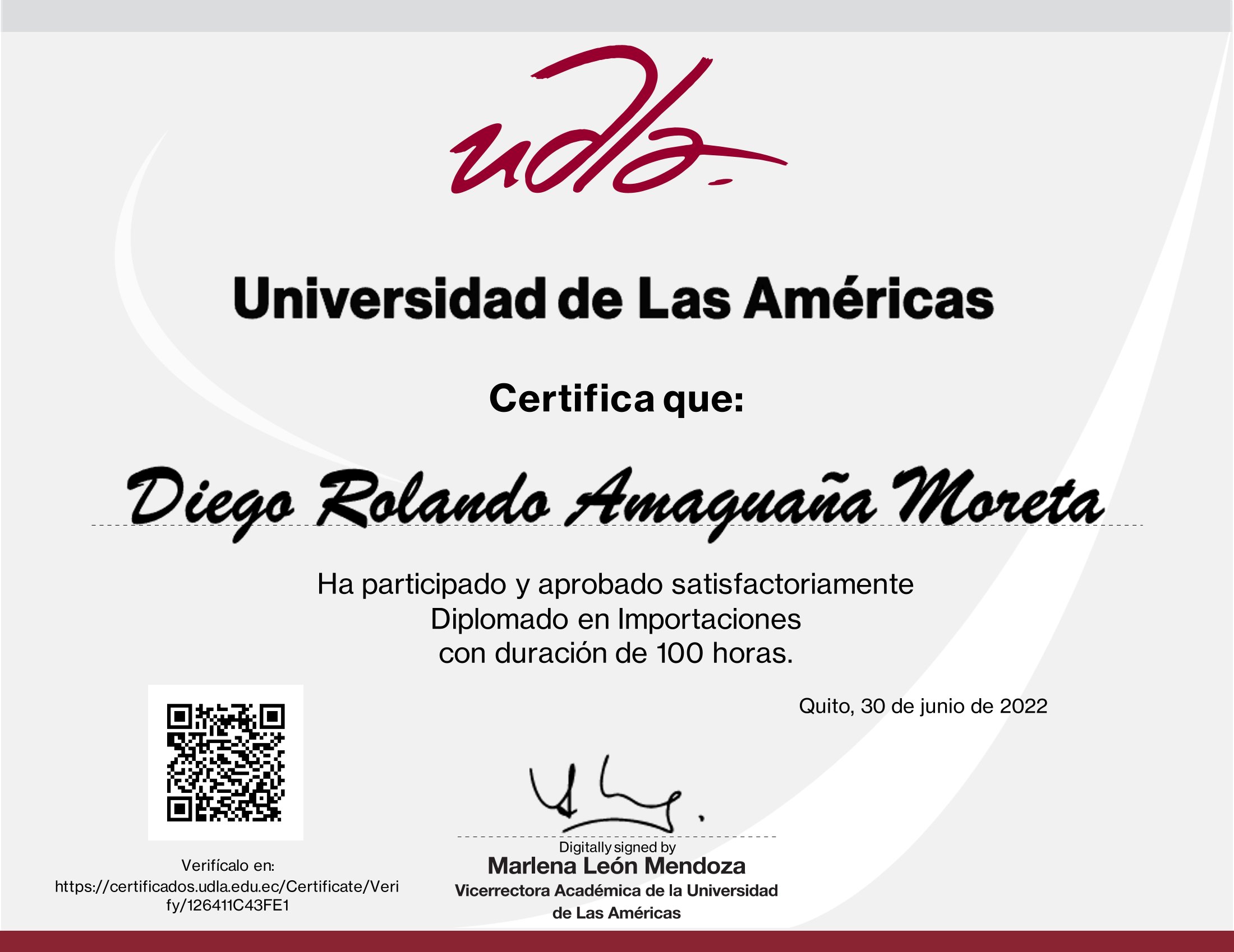 Certificado