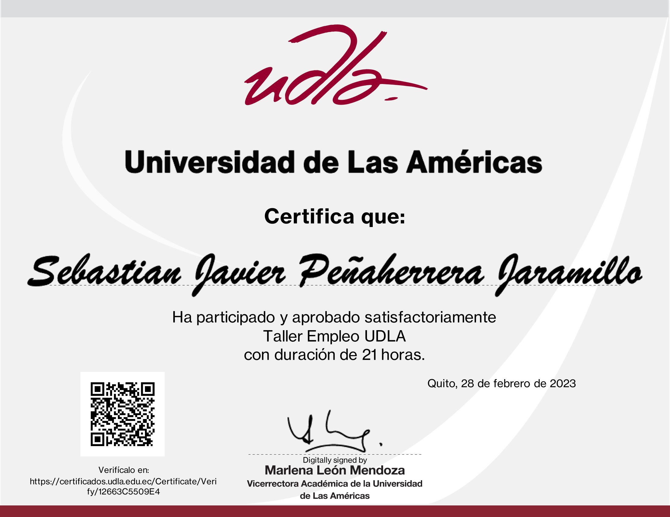 Certificado