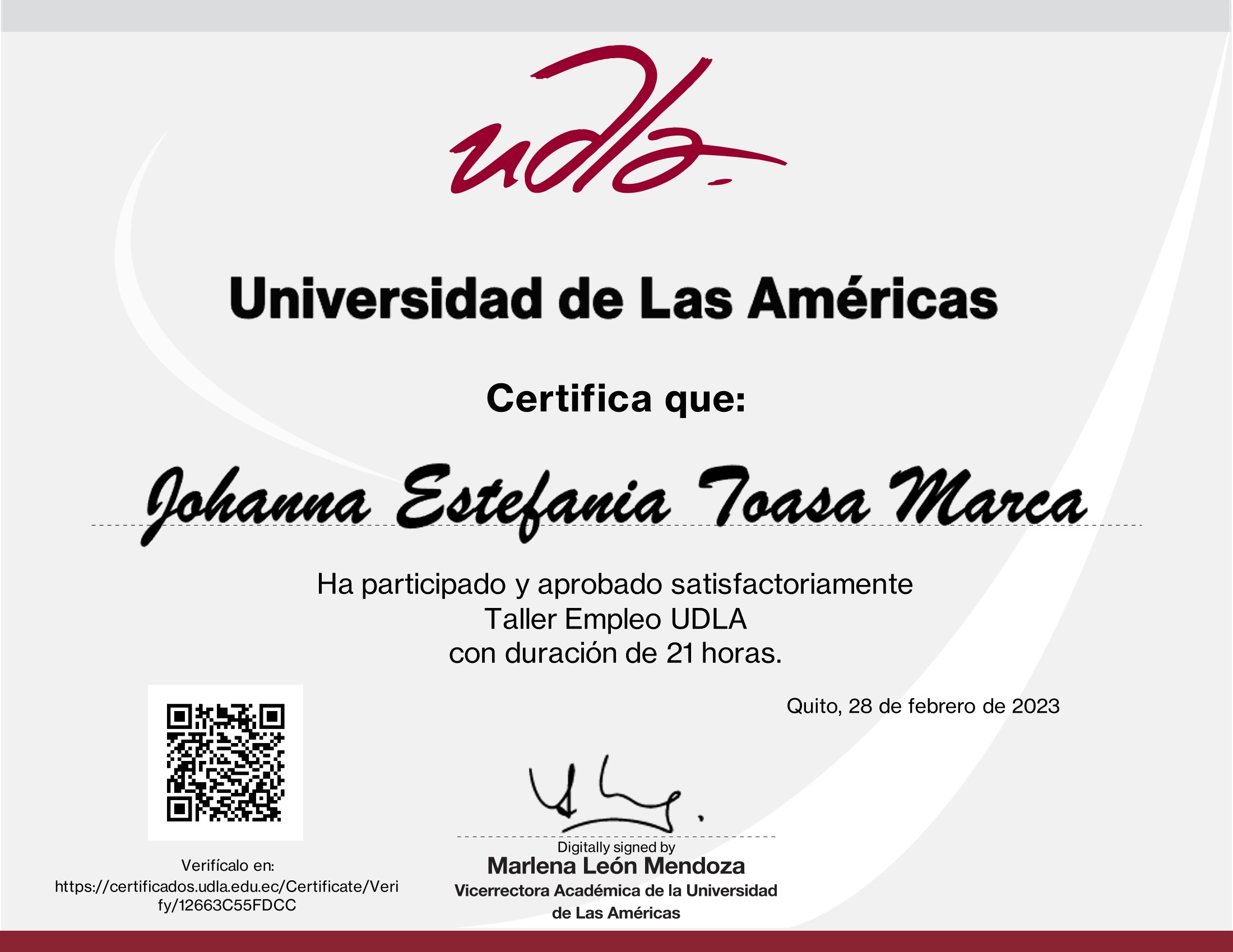 Certificado