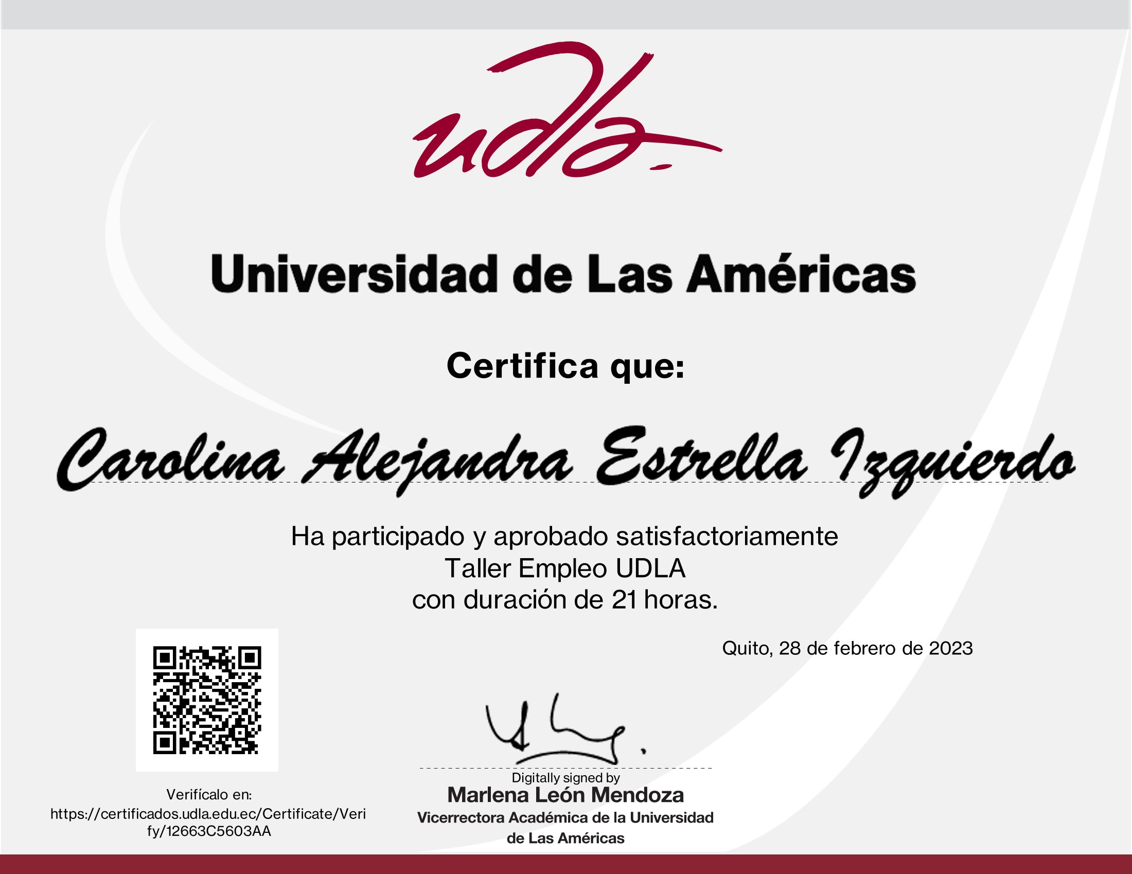 Certificado