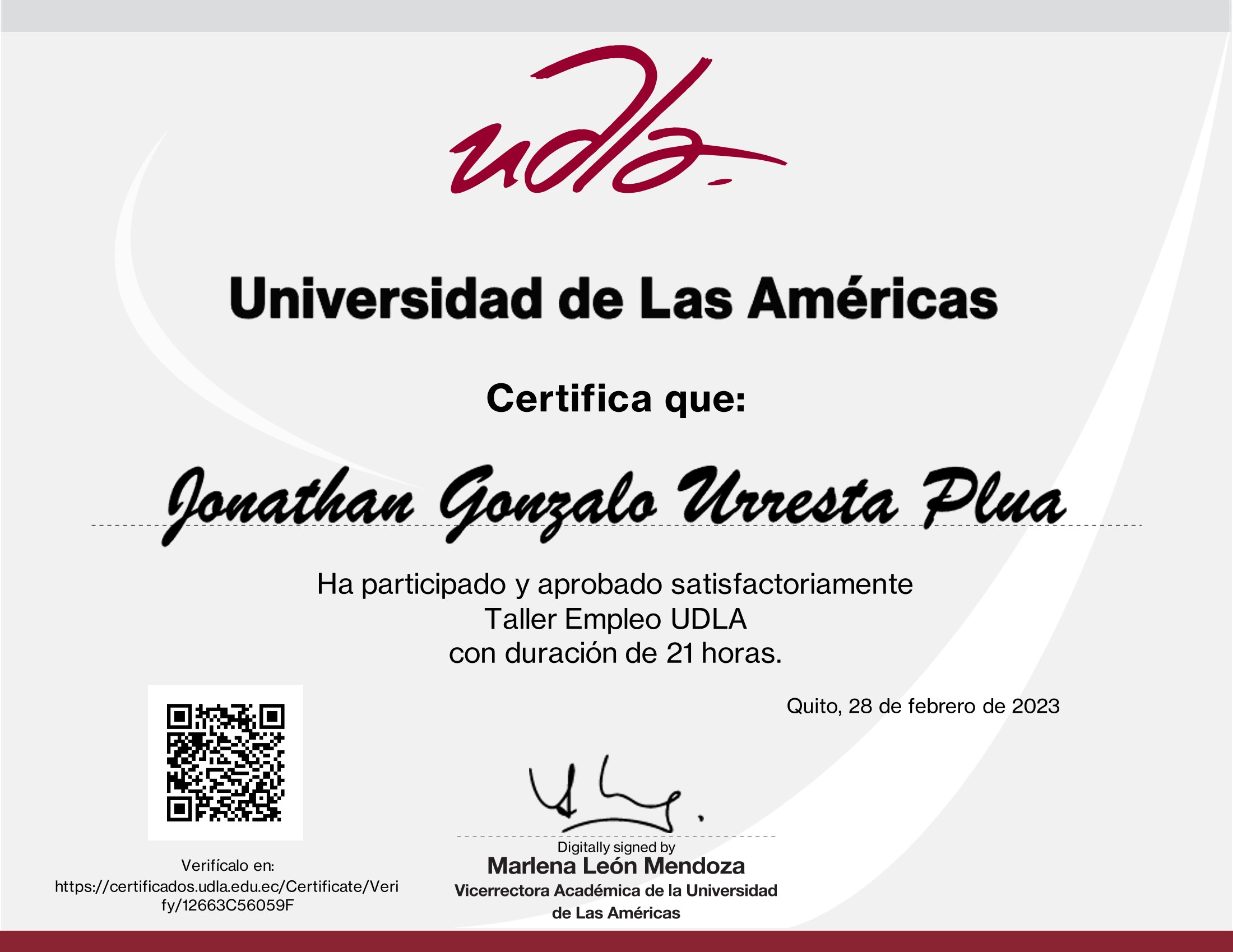 Certificado