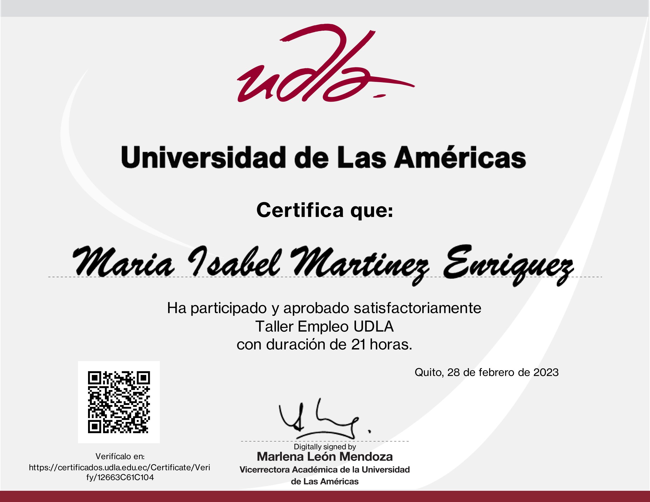 Certificado